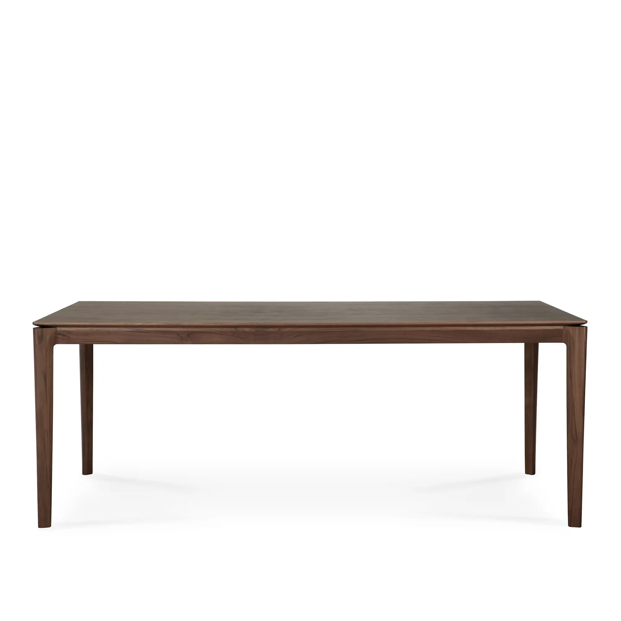 Bok Dining Table Varnished Brown Teak