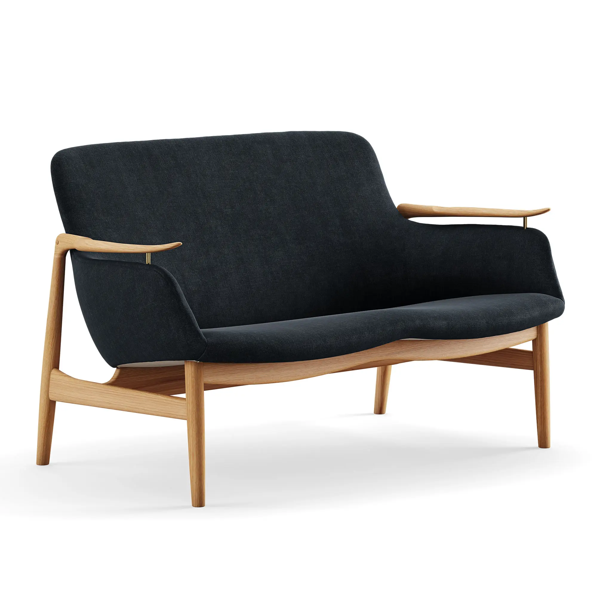 53 soffa Dark oiled oak