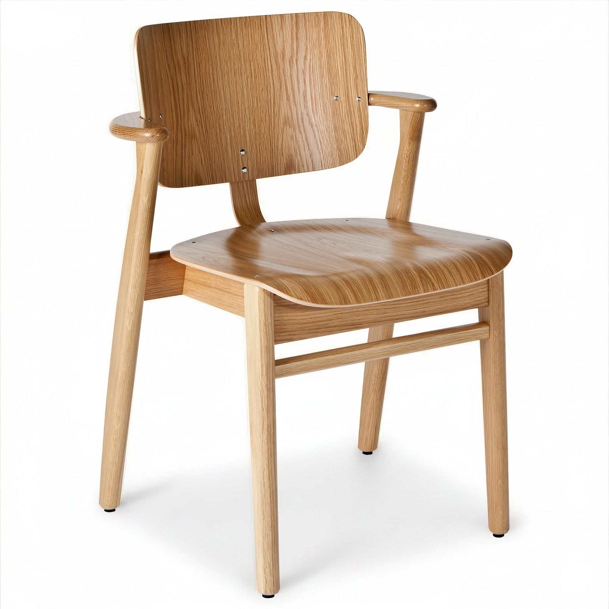 Artek - Domus Chair, Klarlackad ek - Matstolar - Ilmari Tapiovaara - Tr&auml;f&auml;rgad - Tr&auml;