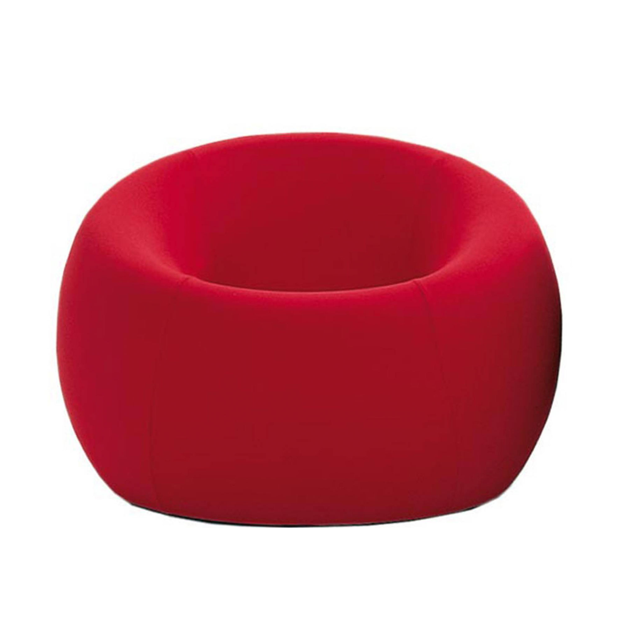 B&B Italia - Serie Up 2000 UP 1, Tyg: Kat. Lora - Lora - 153 - Fåtöljer - Gaetano Pesce - Grå - Dun/Metall/Textilmaterial/Skum