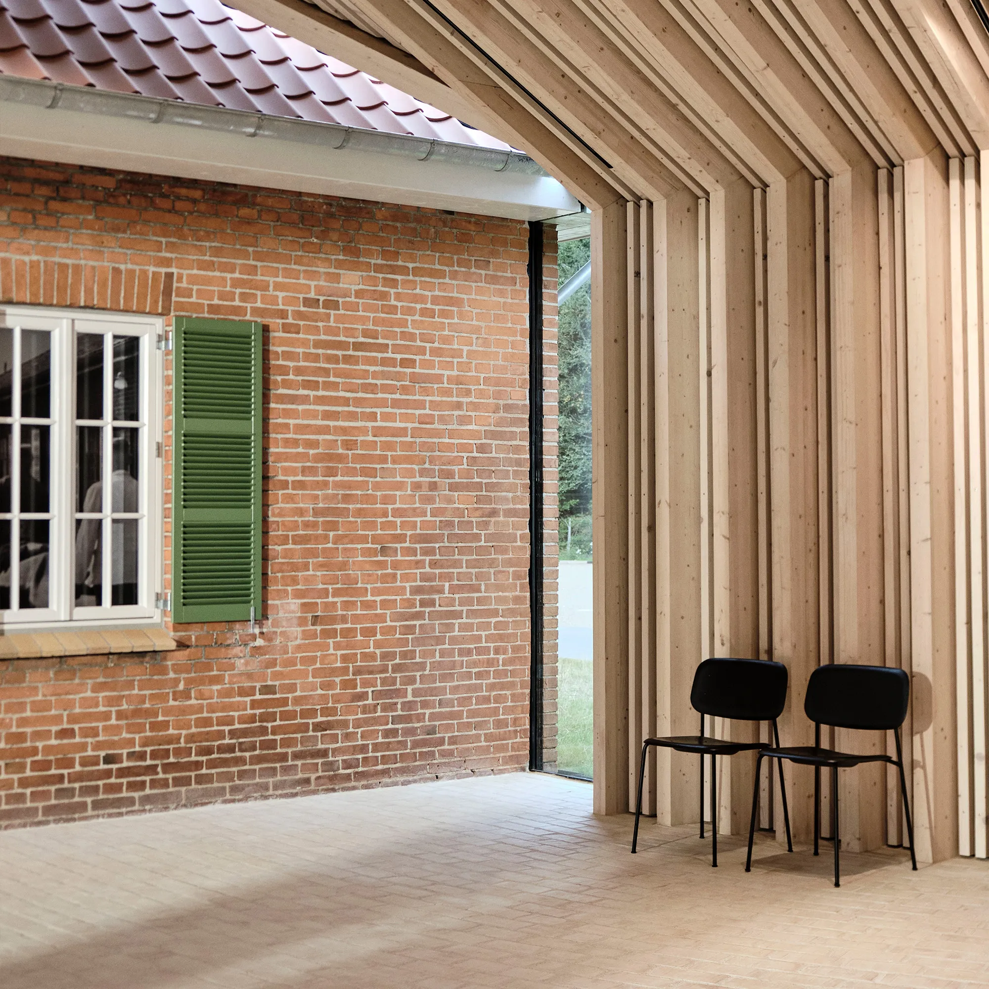 Soft Edge 40 stol Black
