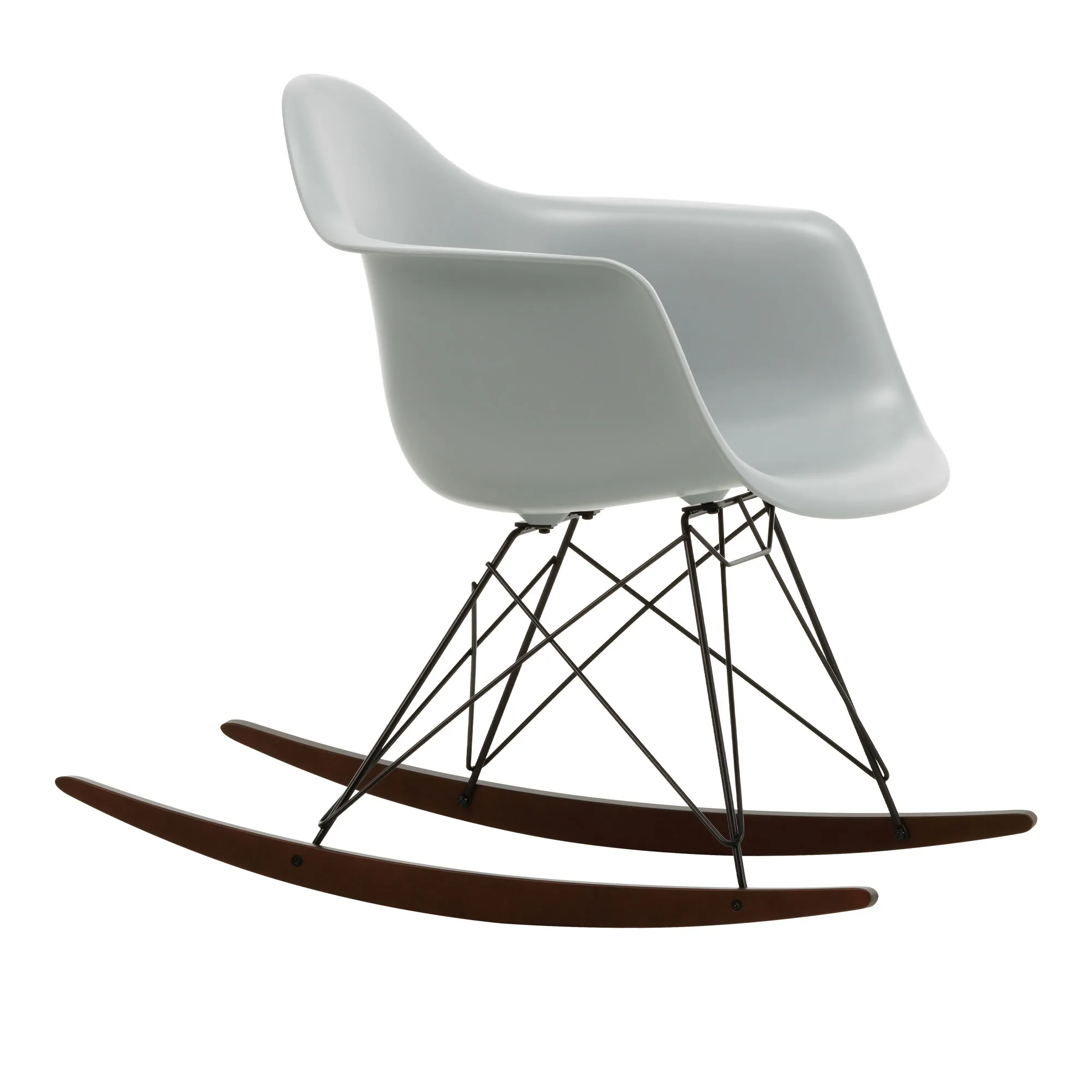 Eames RE Plastic Armchair RAR gungstol Basic Dark/Dark Maple