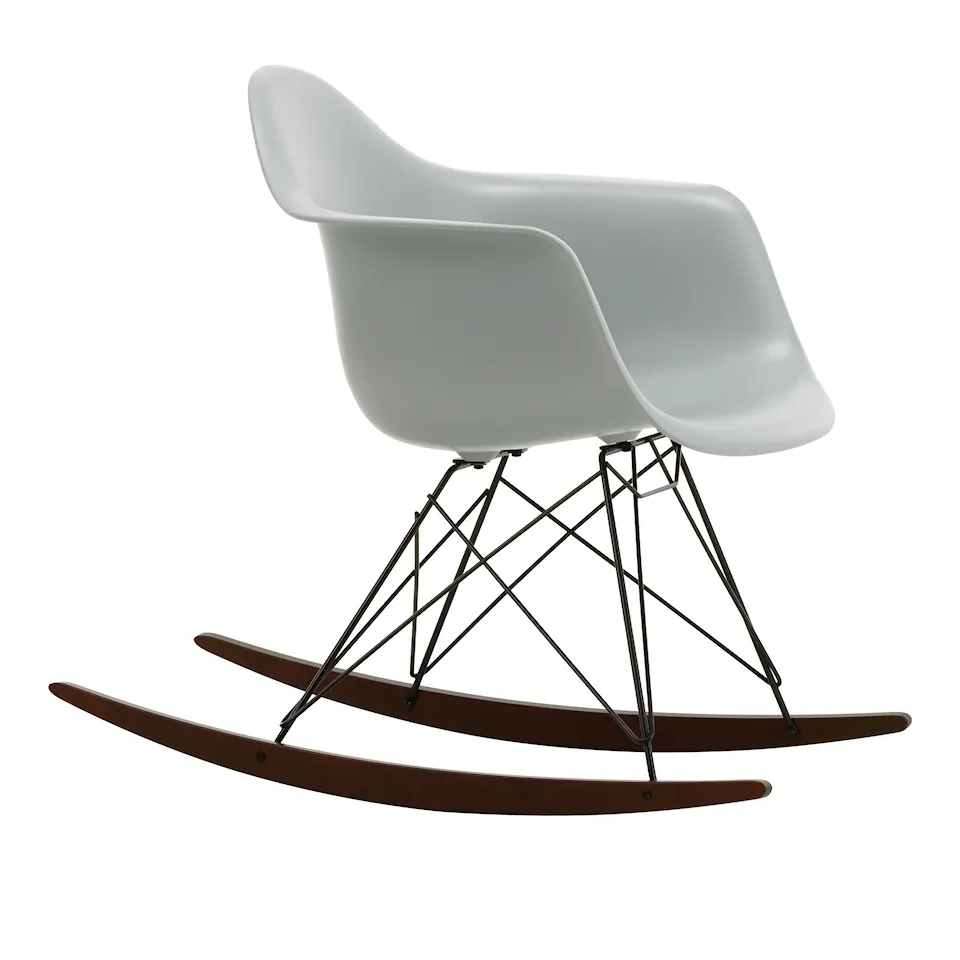 Eames RE Plastic Armchair RAR gungstol Basic Dark/Dark Maple