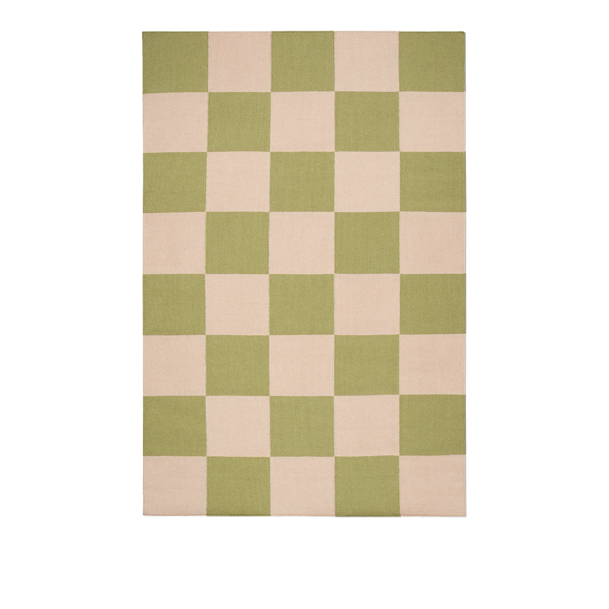 Square Green/Pink ullmatta