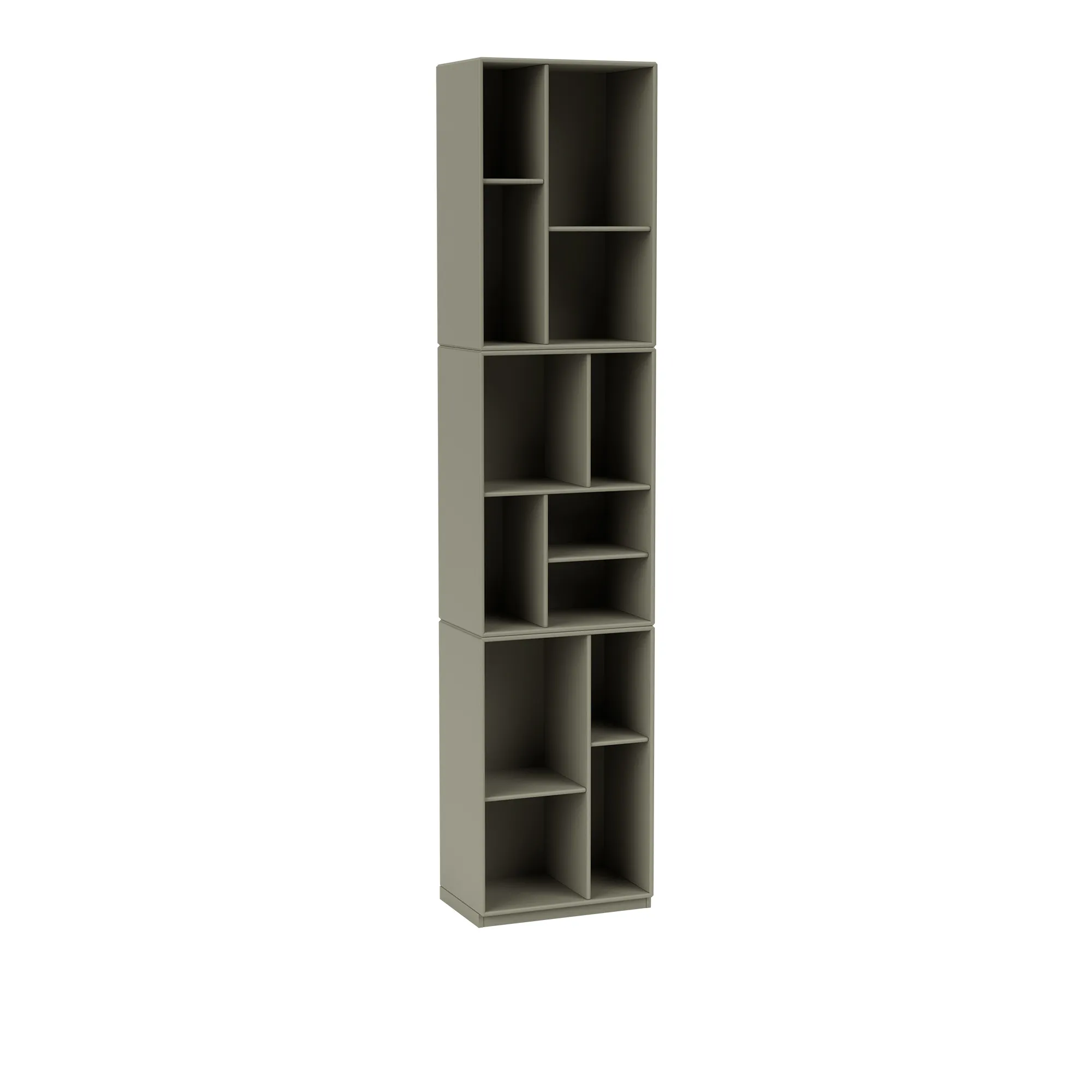 Montana Selection Loom Slim bokhylla sockel 3 cm