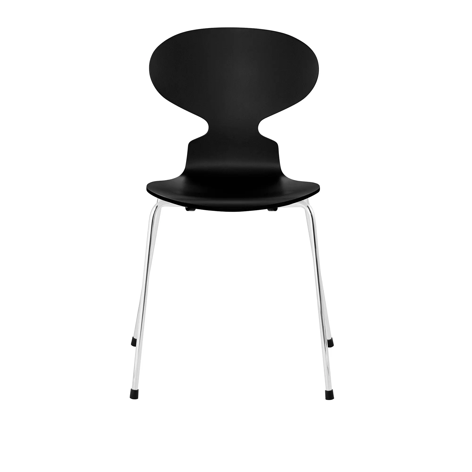 3101 Myran stol Lacquered Beech Veneer Chrome