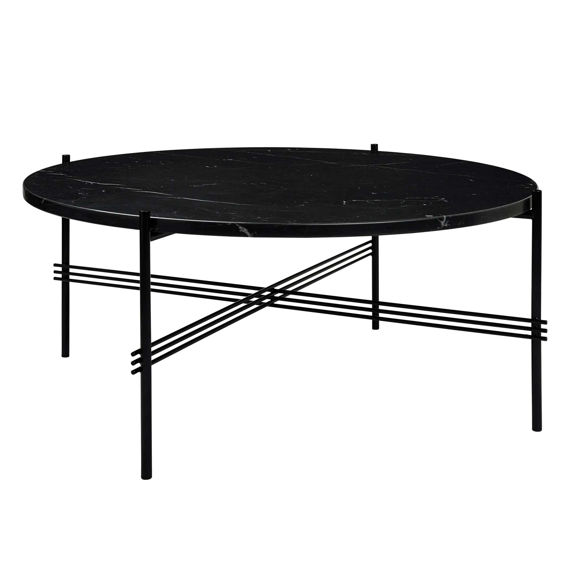 TS soffbord Ø80 cm svart