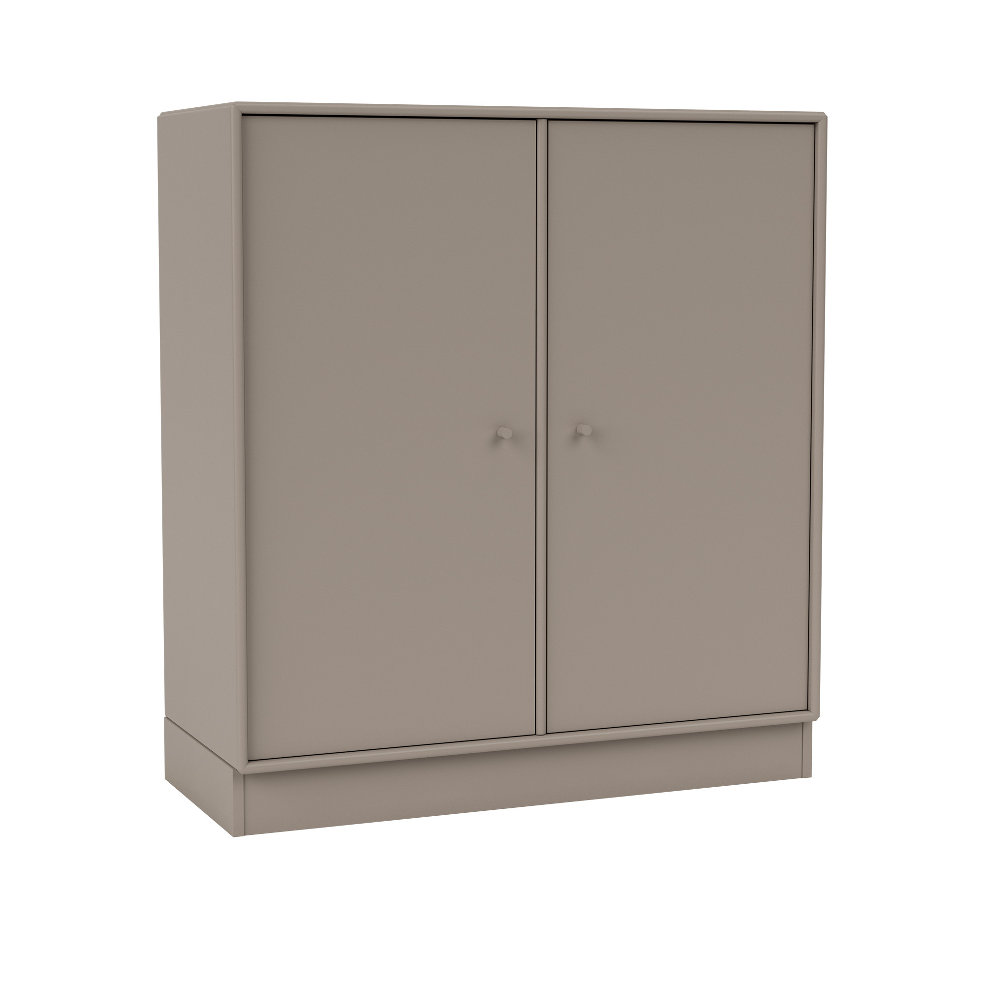 montana - cover cabinet 141-truffle 07 plinth 7 cm - skåp och vitrinskåp - peter j. lassen - beige - trä