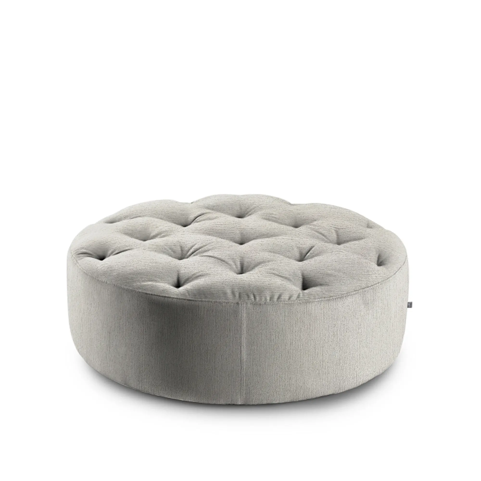 Wheel sittpuff flera knappar Ø 120 cm