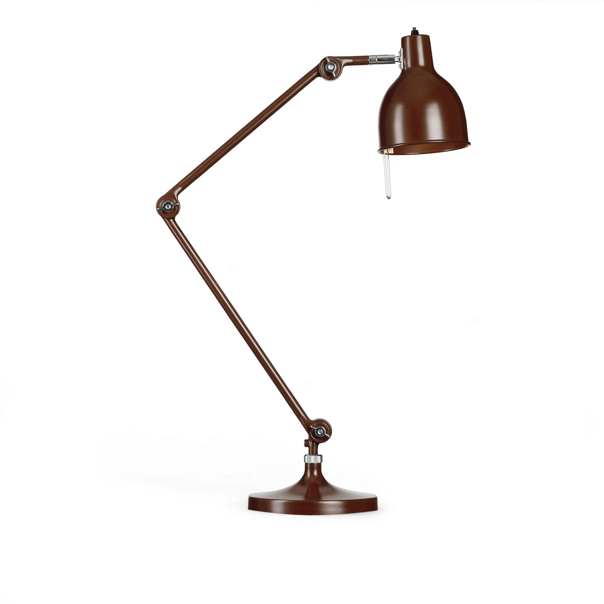 Örsjö Belysning - PJ60, Oxblod - Skrivbordslampor - Box Arkitekter - Röd | Belysning - Bords- Och Skrivbordslampor - Skrivbordslampor | Möbelexperten