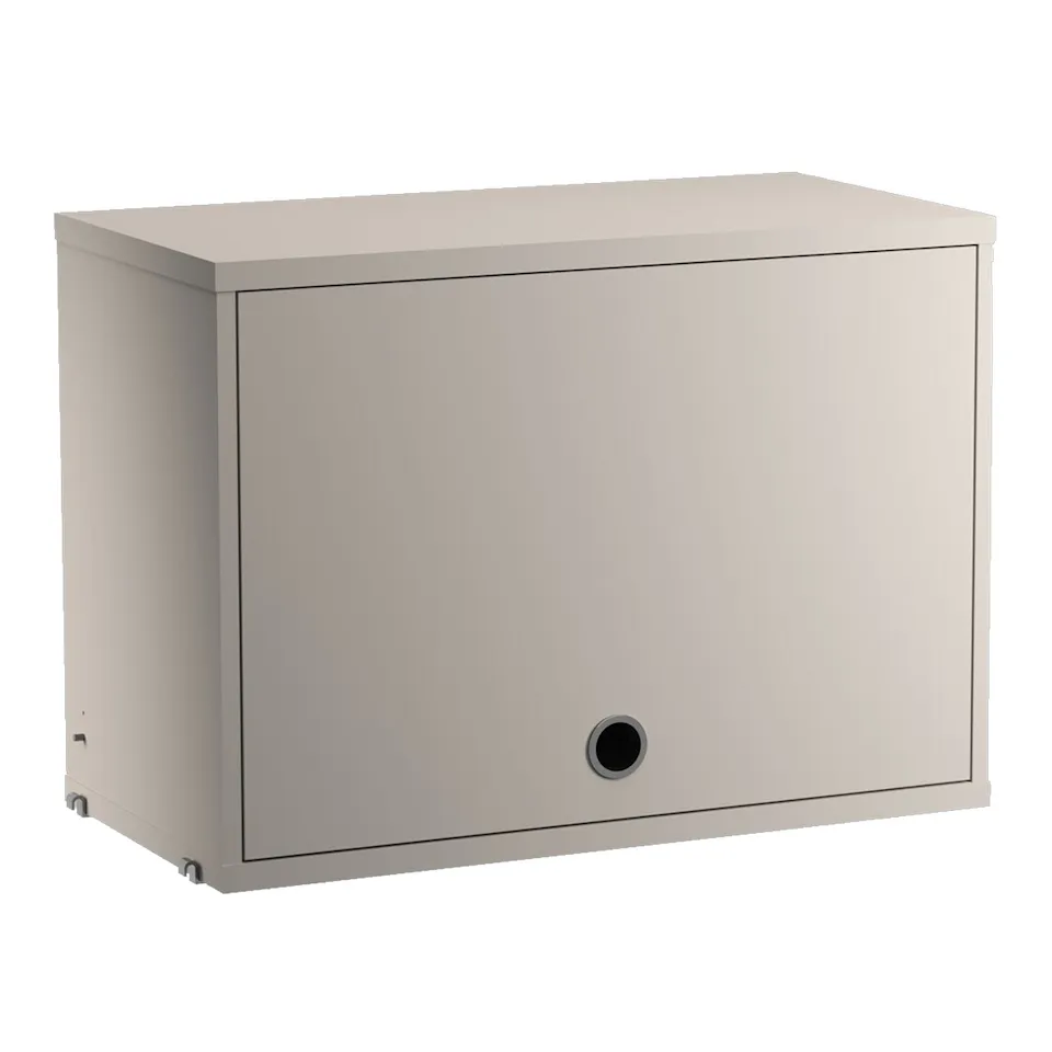 Överskåp med vikdörr 58cm beige