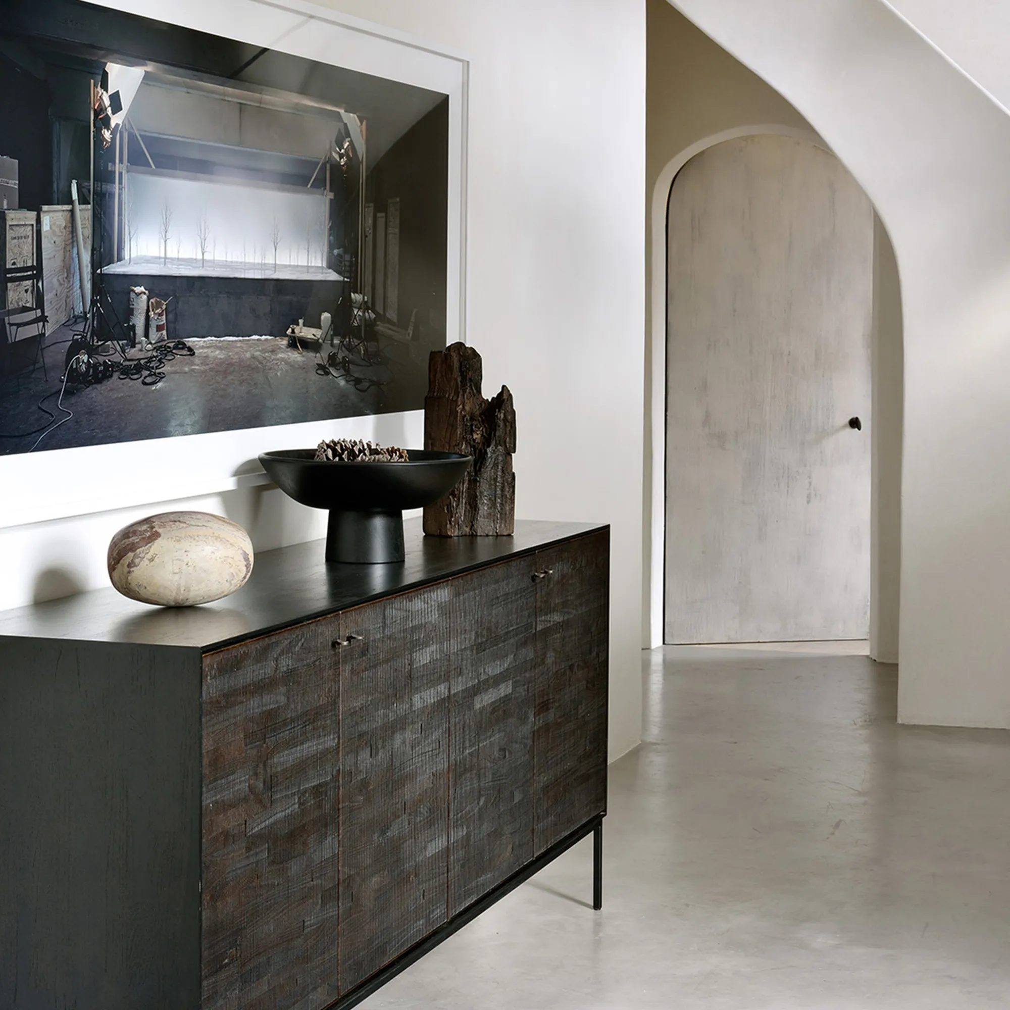 Grooves Sideboard Teak