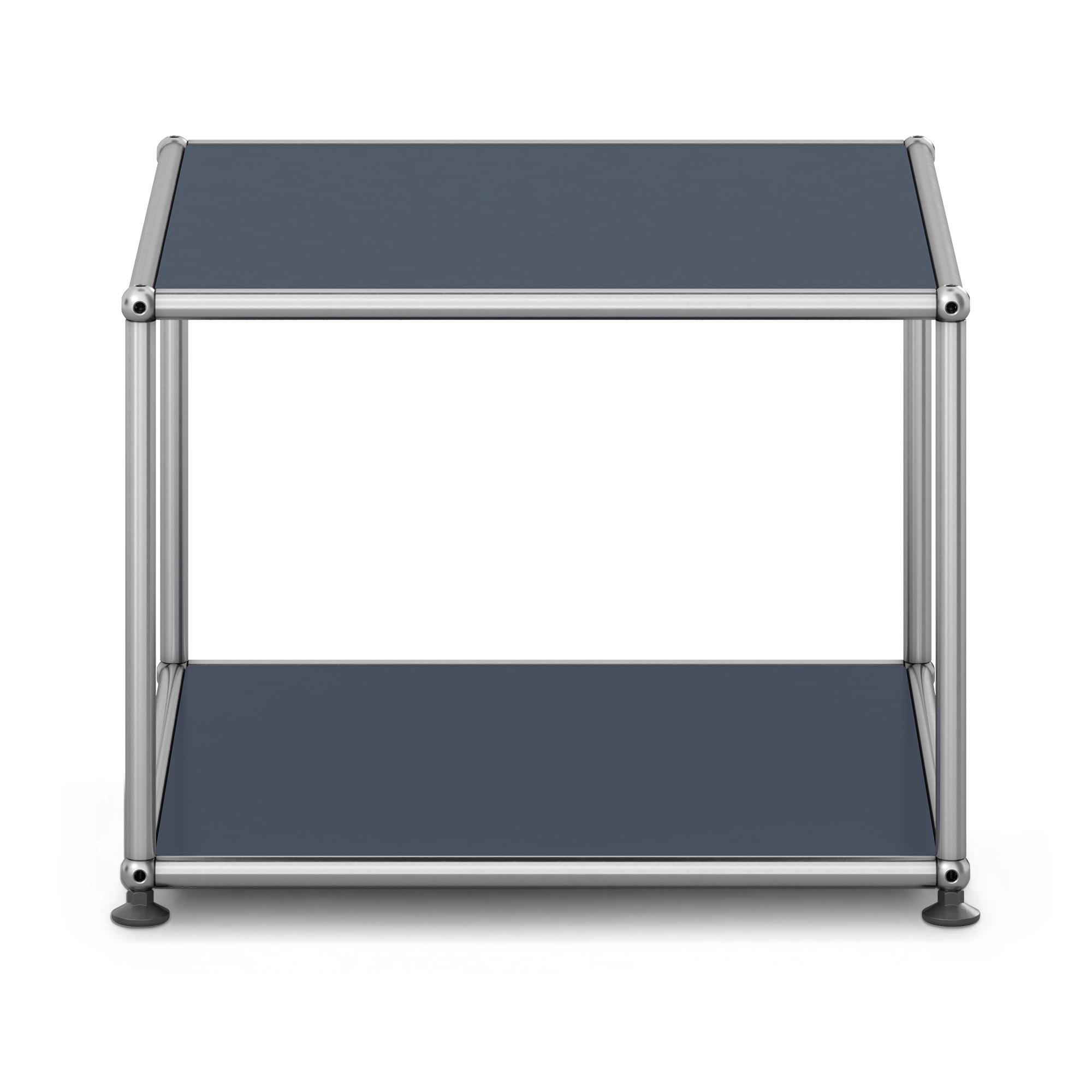 USM - USM Haller M22 33 Anthracite - Sidobord - Fritz Haller & Paul Sch&auml;rer - Gr&aring; - Metall