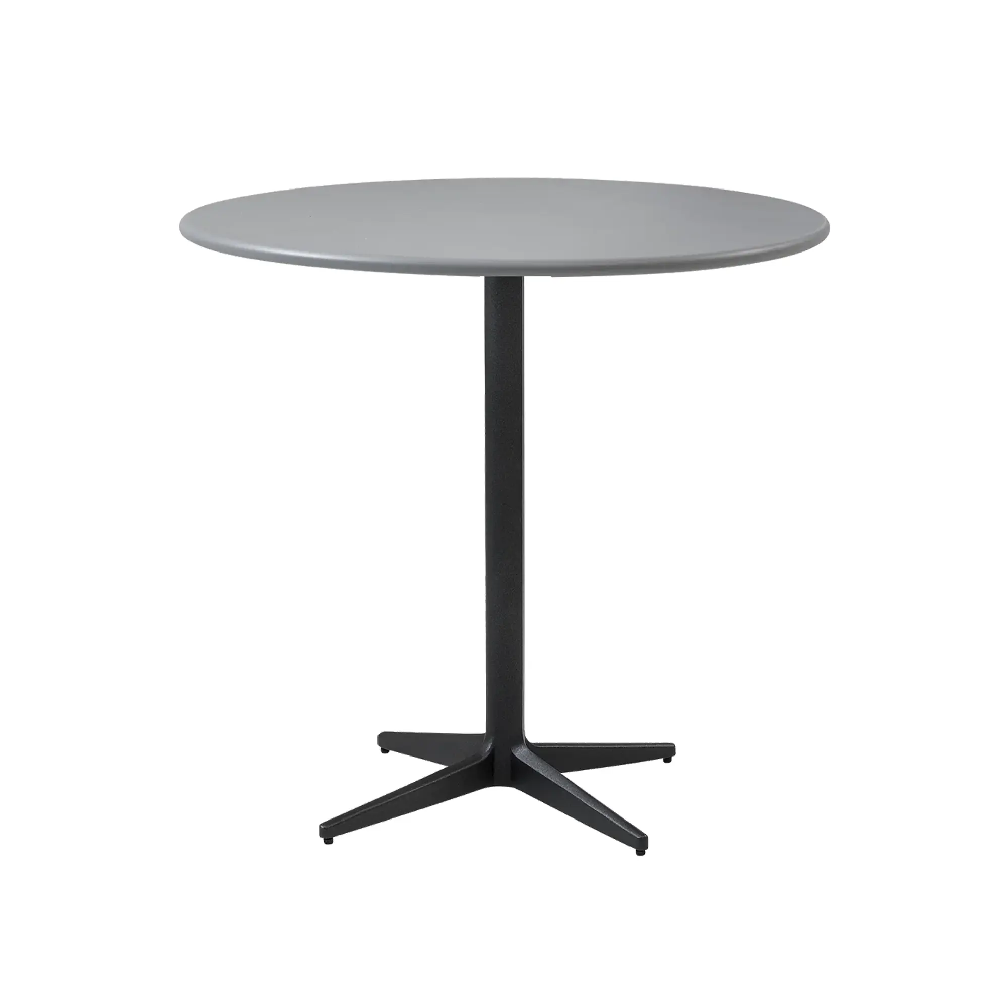 Drop cafébord dia. 80 cm Lava Grey