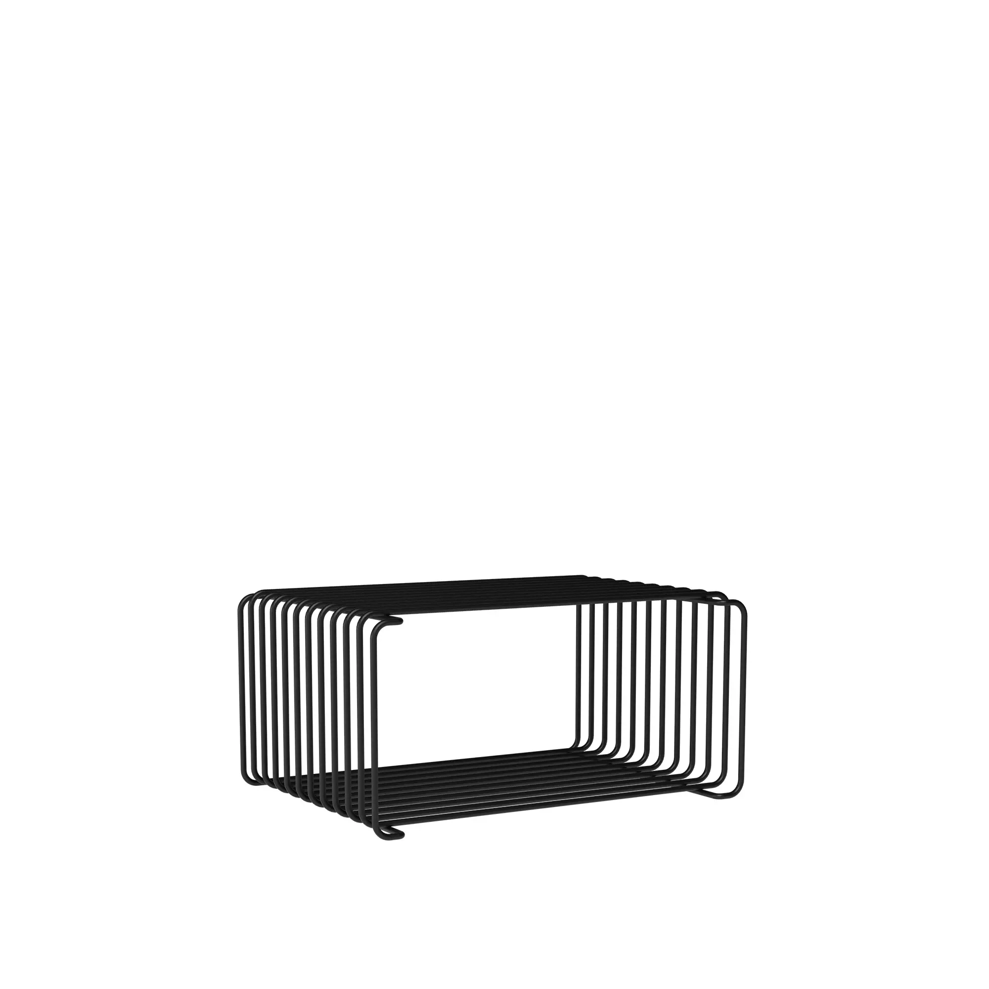 Panton Wire Half Height hylla, djup 25,7 cm