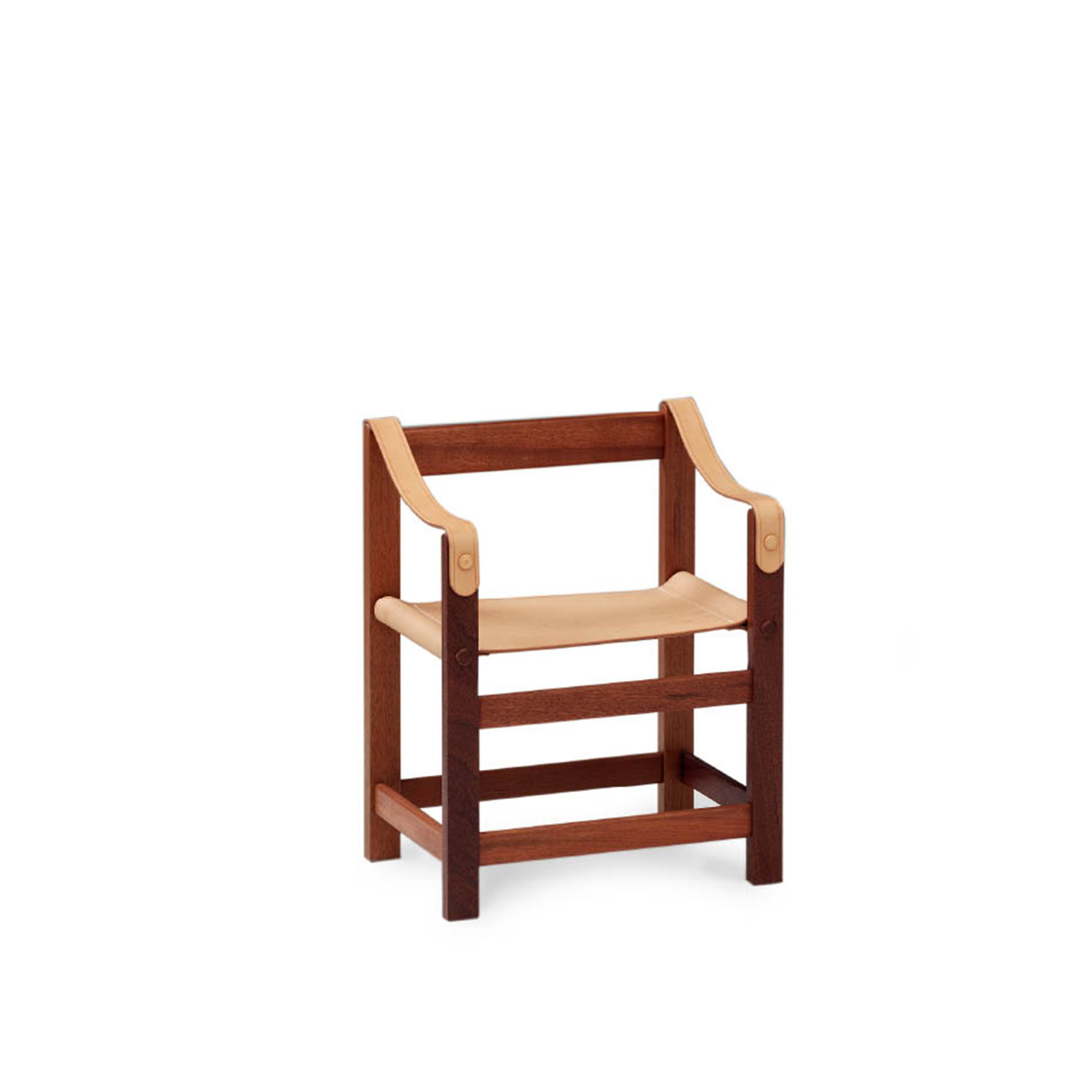 Källemo - Barnbarn - Barnstolar - John Kandell - Röd - Läder/Trä