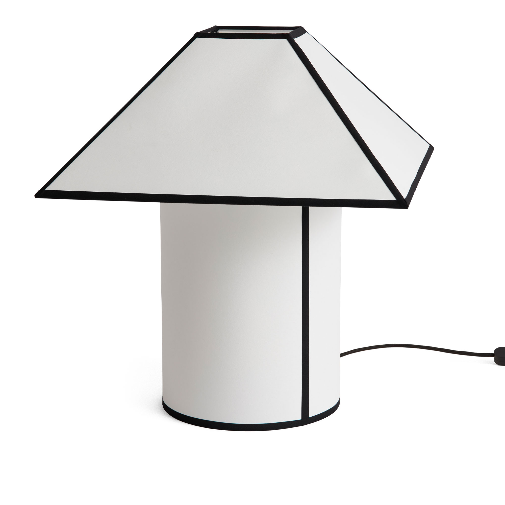 HAY - Ava Pyramid Table Lamp 450 - Bordslampor - Ana Kraš - Vit - Plast | Belysning - Bords- Och Skrivbordslampor - Bordslampor | Möbelexperten
