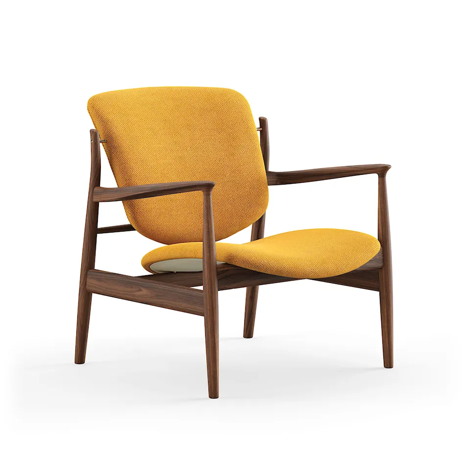 France fåtölj Walnut