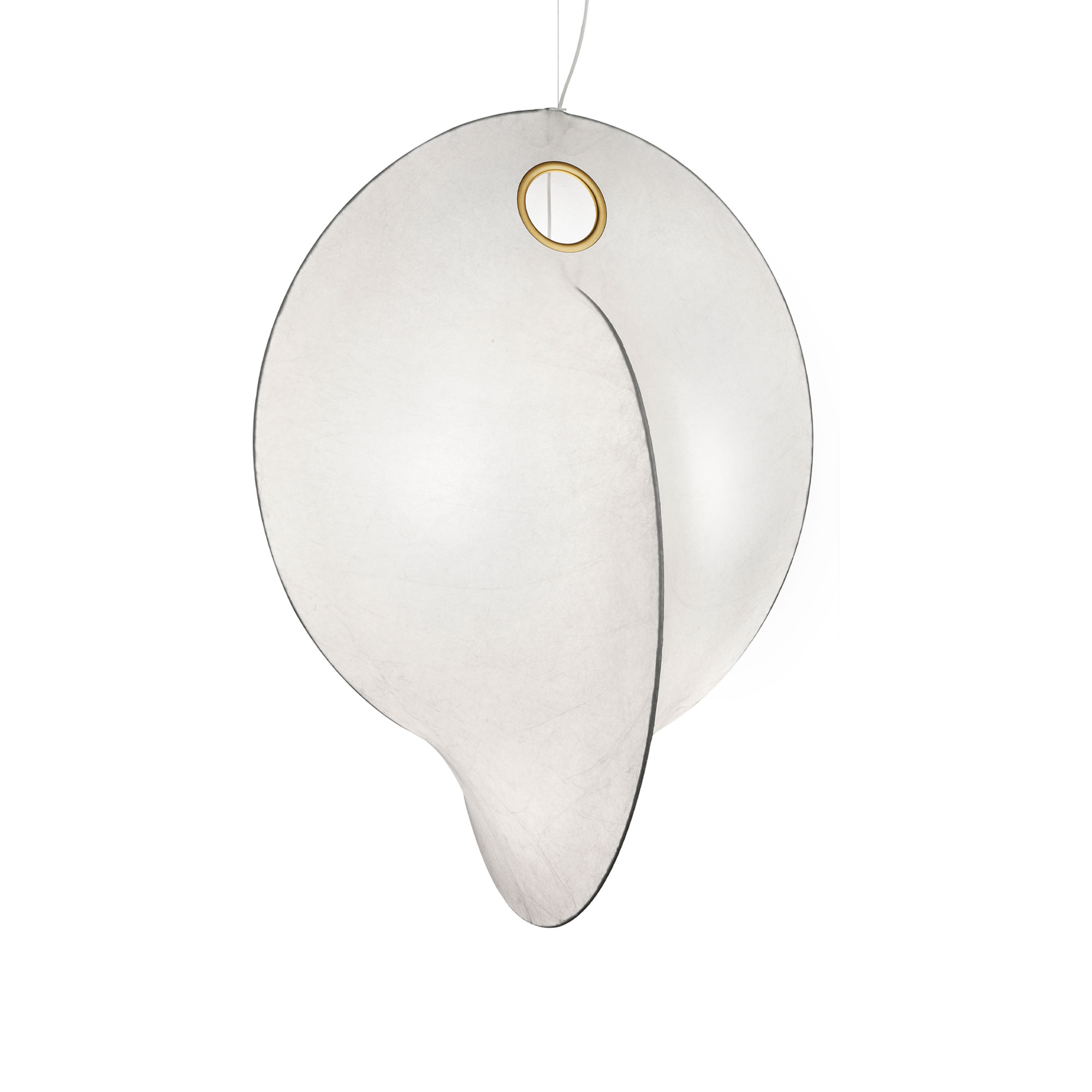 Flos - Overlap Suspension 2 - Pendellampor - Michael Anastassiades - Vit | Belysning - Taklampor - Pendellampor | Möbelexperten