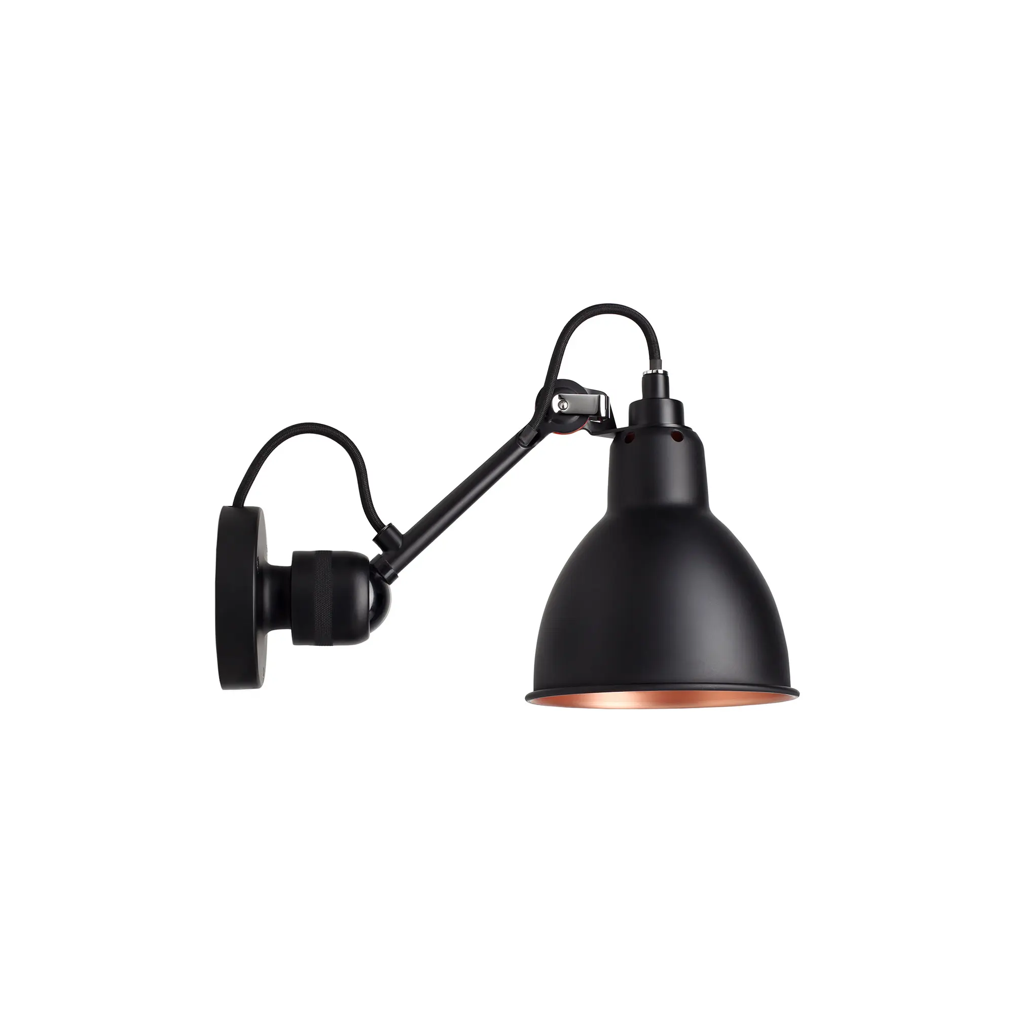 Lampe Gras No304 - Round - Svart bas