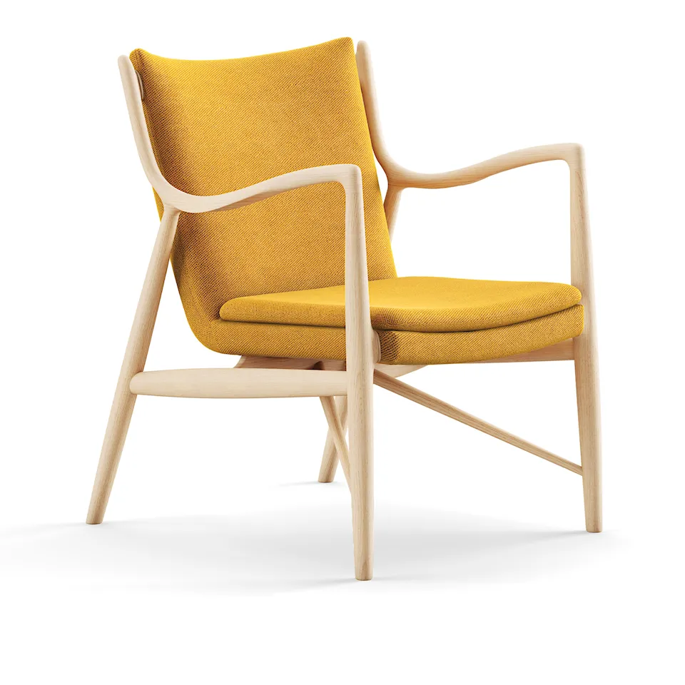 45 fåtölj Clear oiled oak