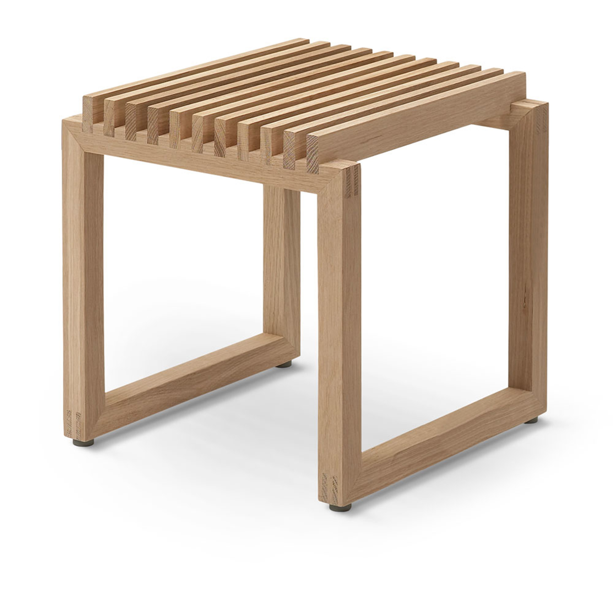 Fritz Hansen - Cutter Stool Ek - Sittpallar - Niels Hvass - Träfärgad - Trä