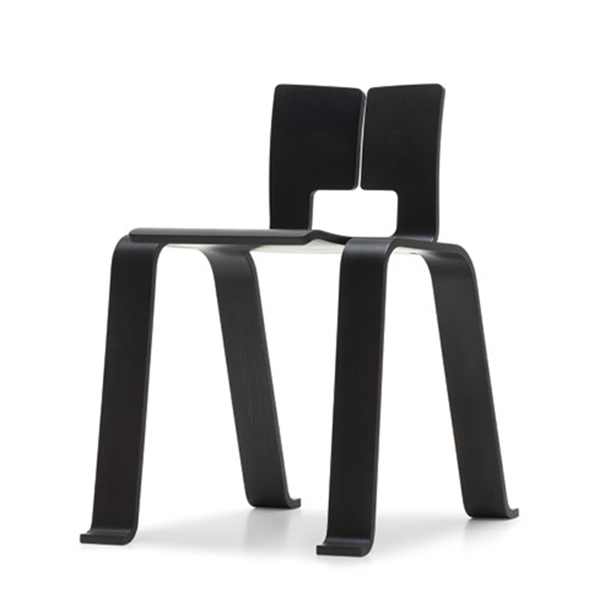 Cassina - Ombra Tokyo Chair Black Stained Oak - Spisestoler - Charlotte Perriand - Svart - Tre