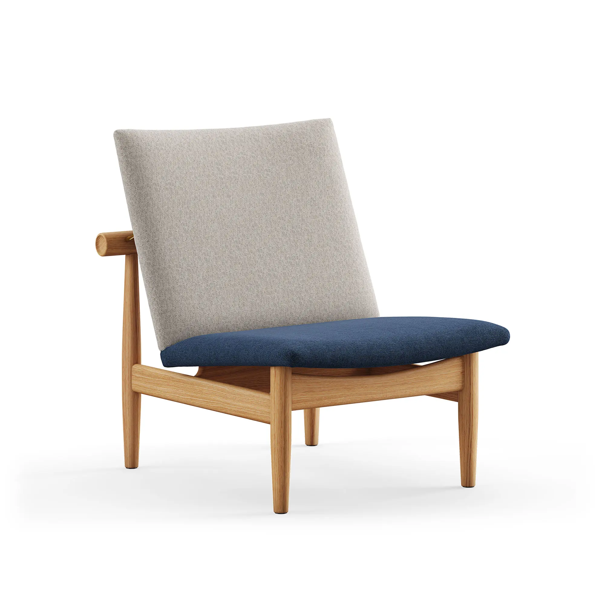 Japan fåtölj Dark oiled oak