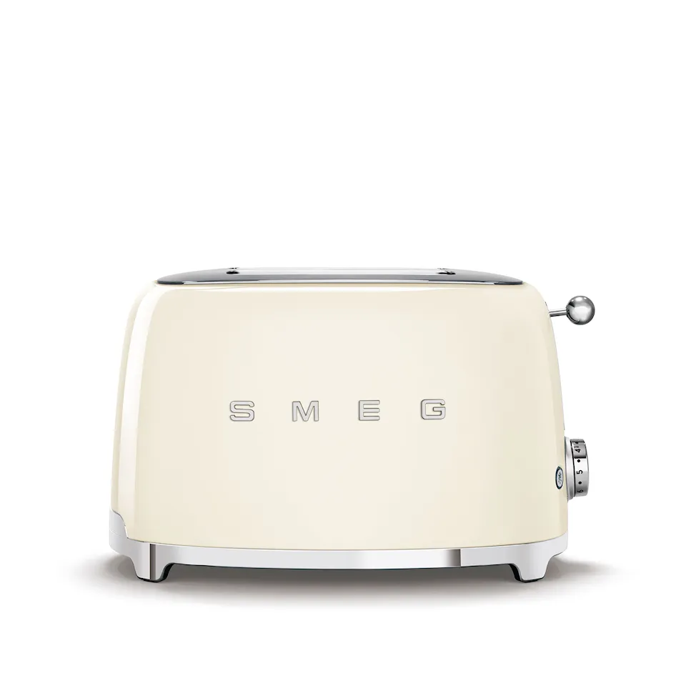 Smeg Toaster 2 Slices Creme