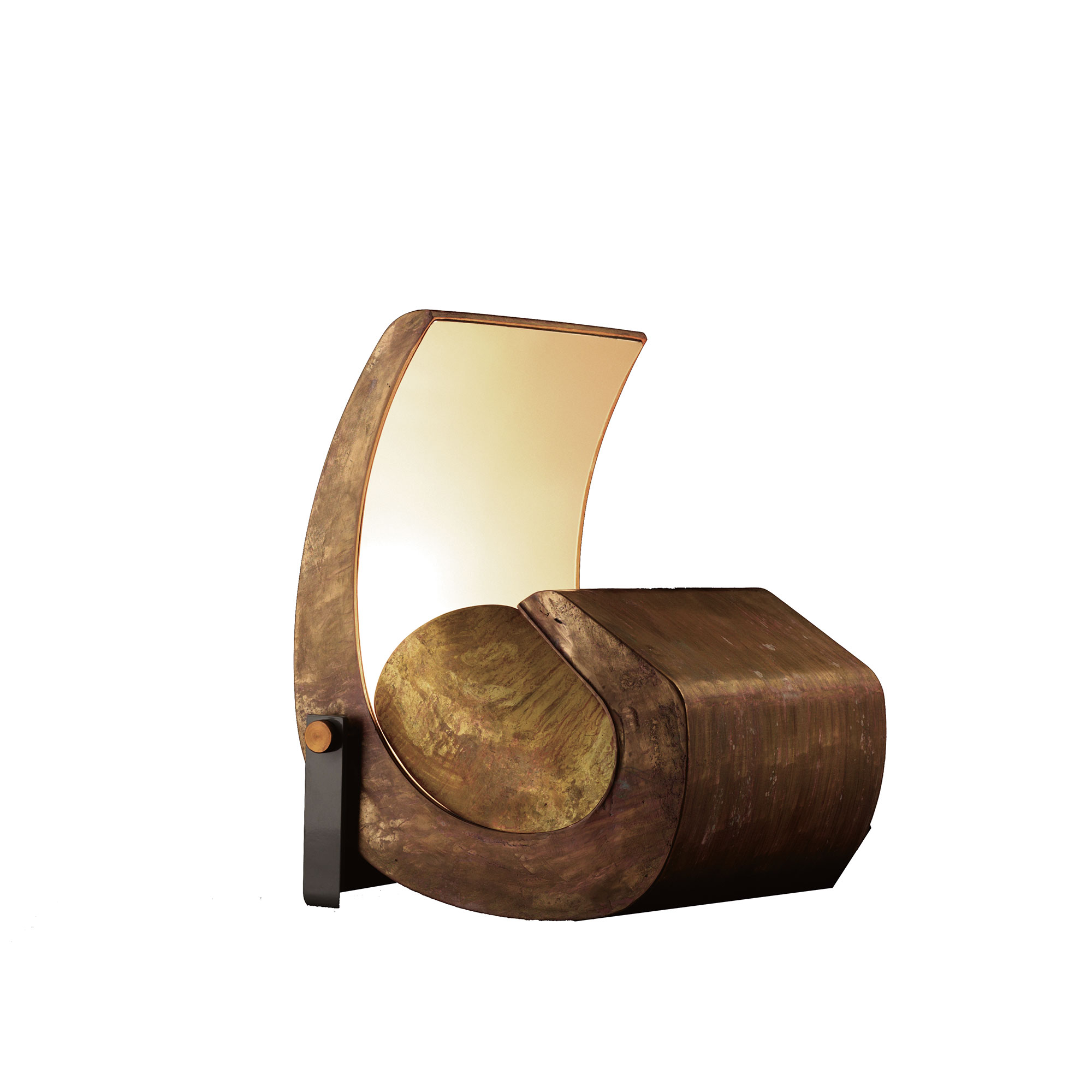 Nemo Lighting - Escargot - Skärmlampor - Le Corbusier - Koppar | Belysning - Golvlampor - Skärmlampor | Möbelexperten