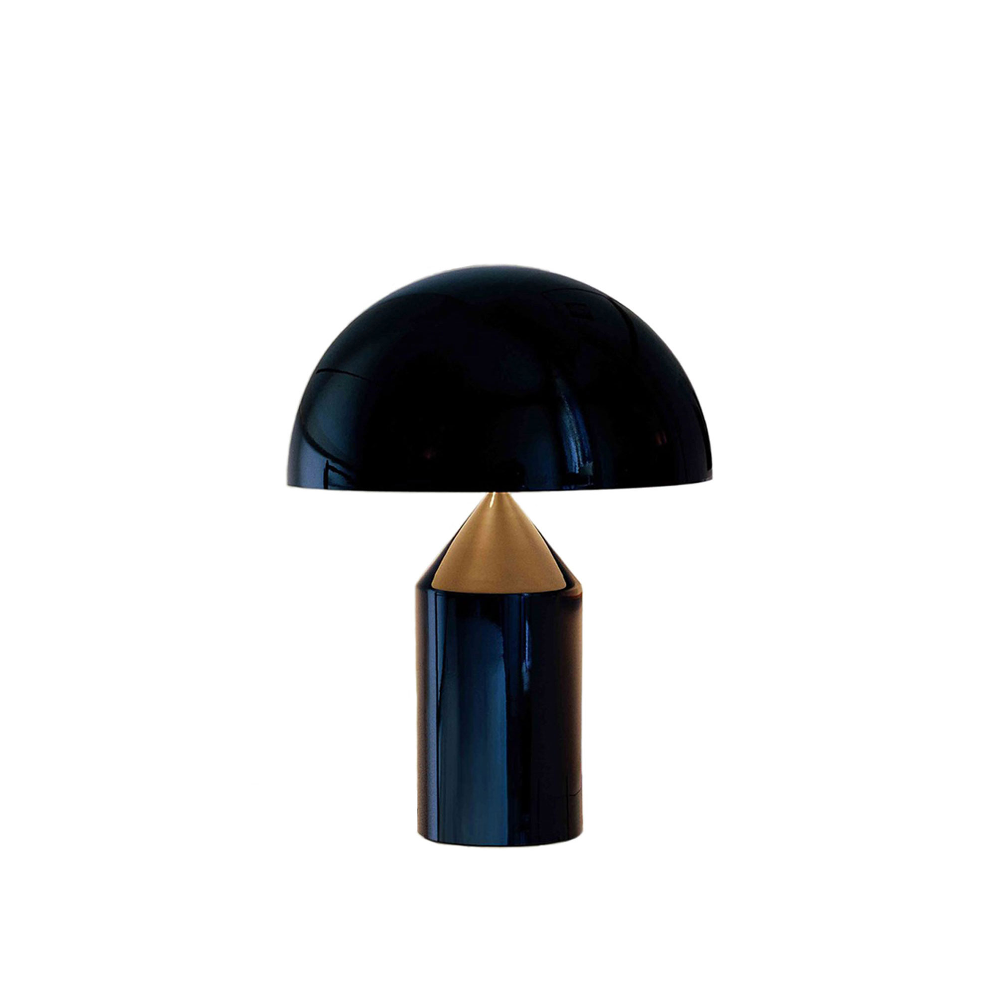 Oluce - Atollo 239, Black Metall, Dimmer - Bordslampor - designer_vico_magistretti - Svart