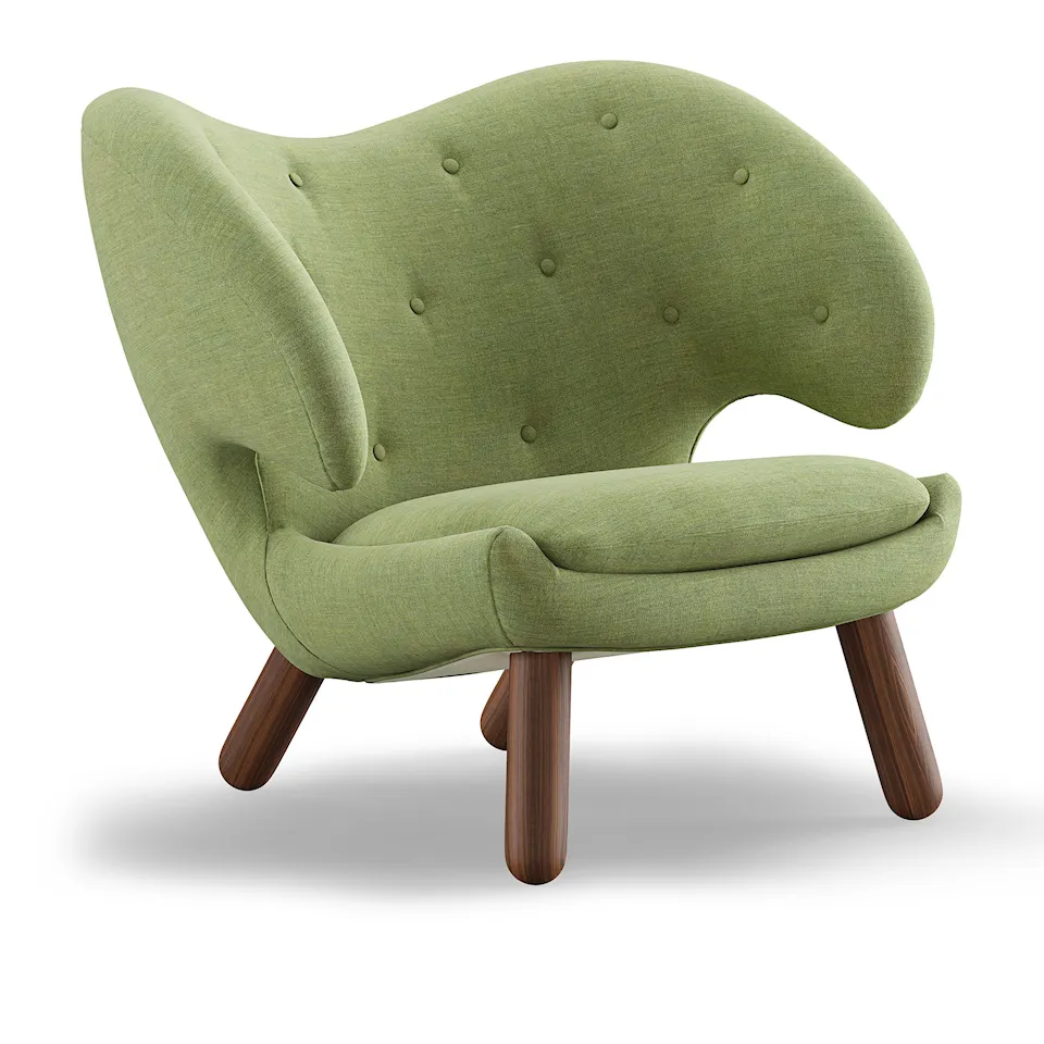 Pelican fåtölj Walnut
