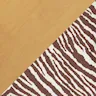 Honungsbetsad björk / brun Zebra