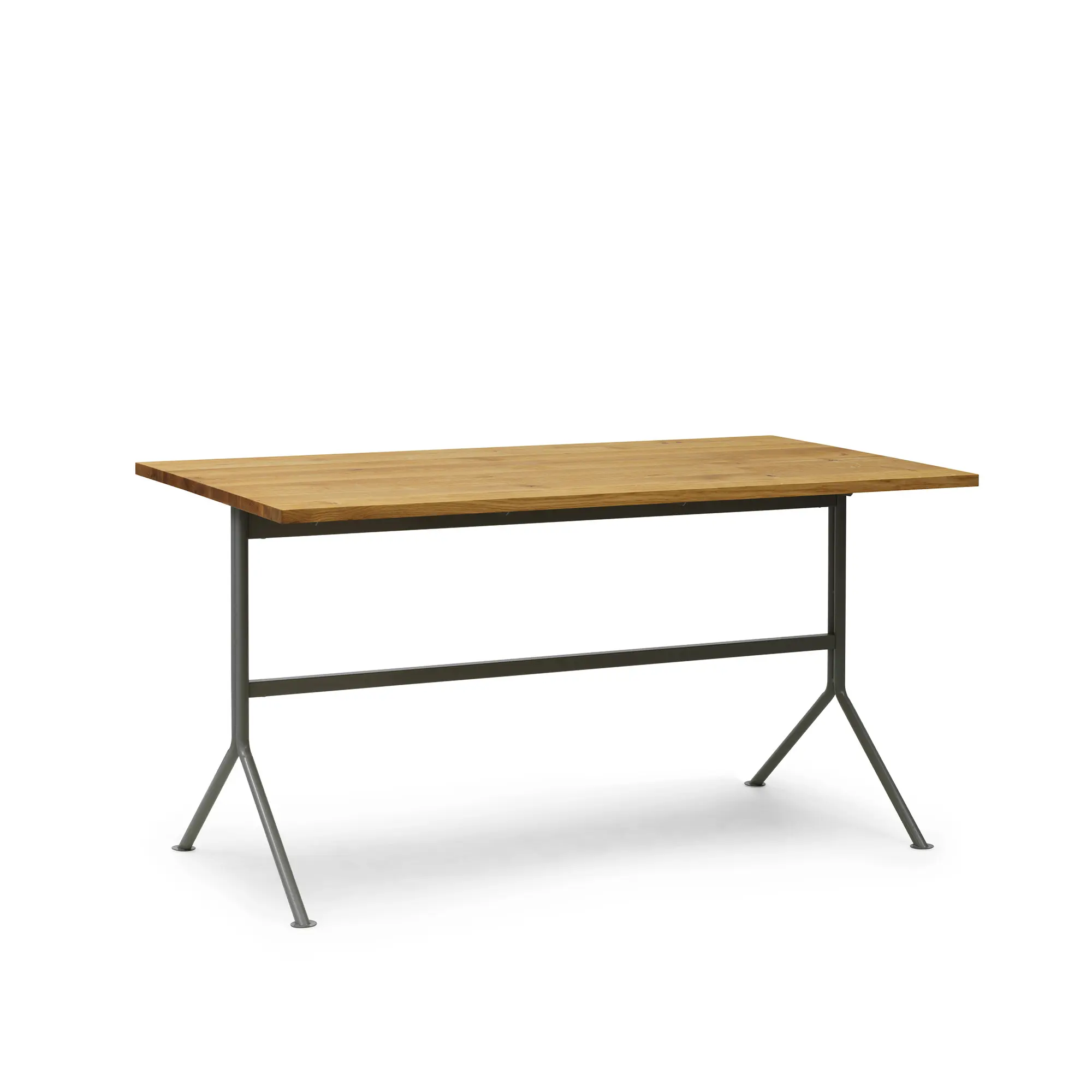 Kip Desk Grey Steel