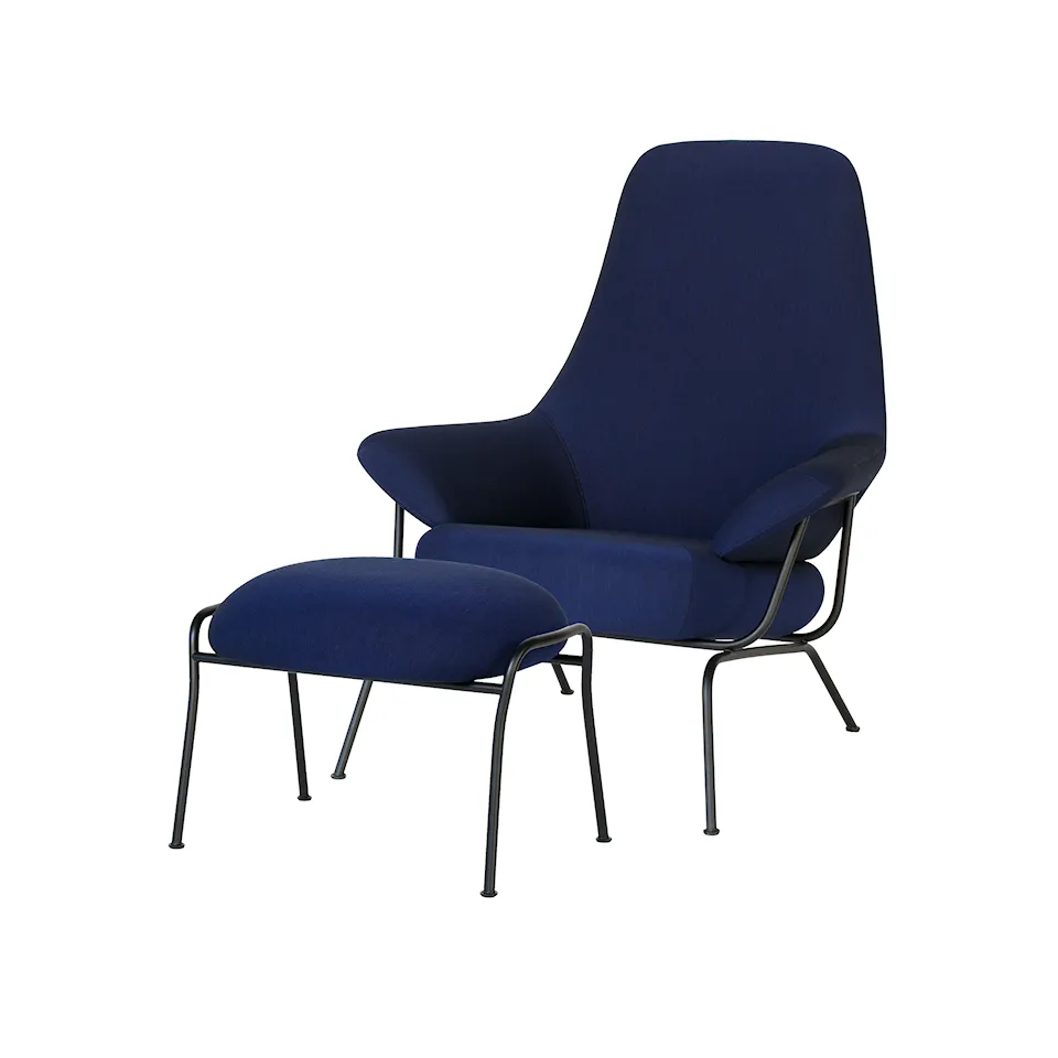 Hai Lounge Chair + Ottoman