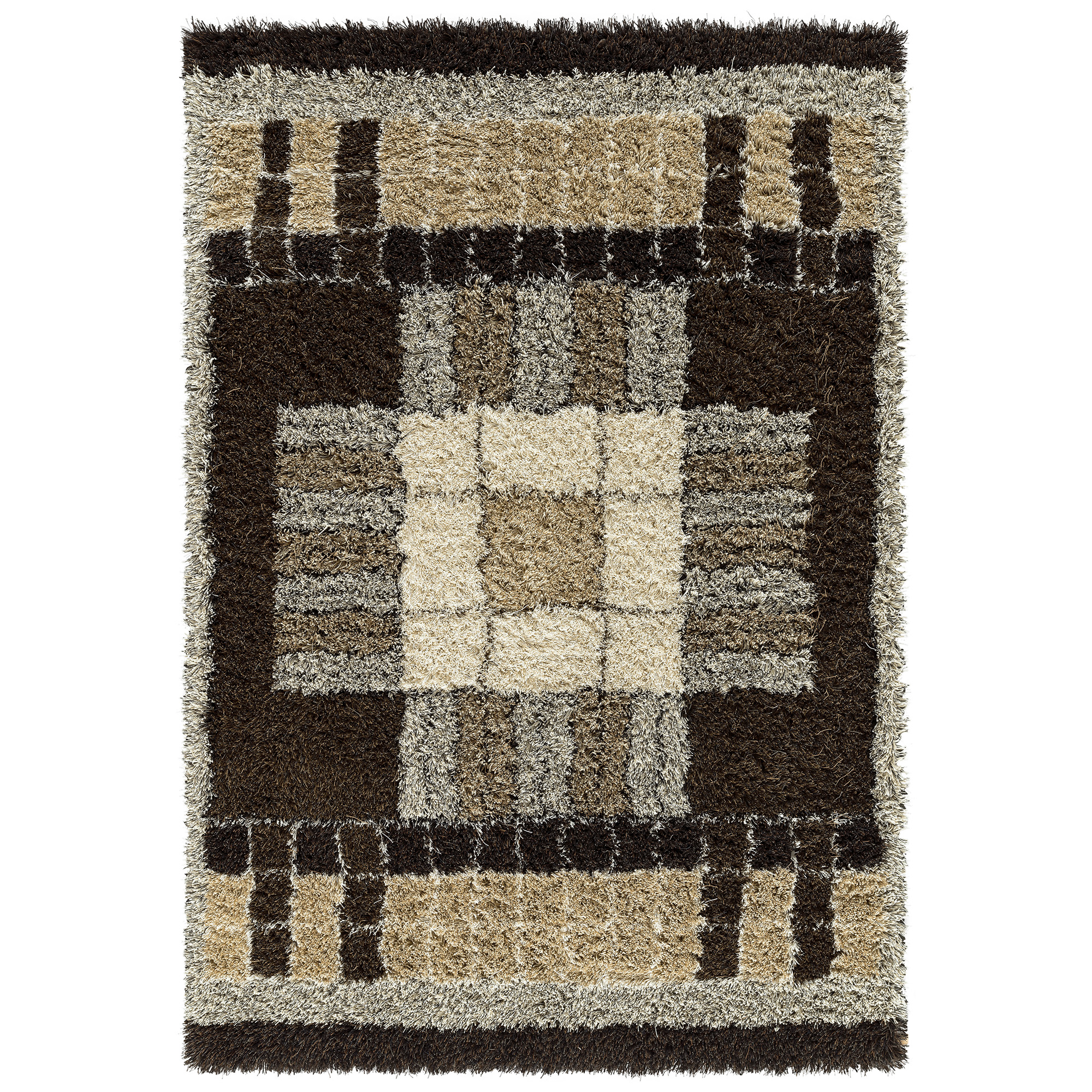 kasthall - balders hage 170x260 cm - ullmattor - gunilla lagerhem ullberg - mönstrad,beige