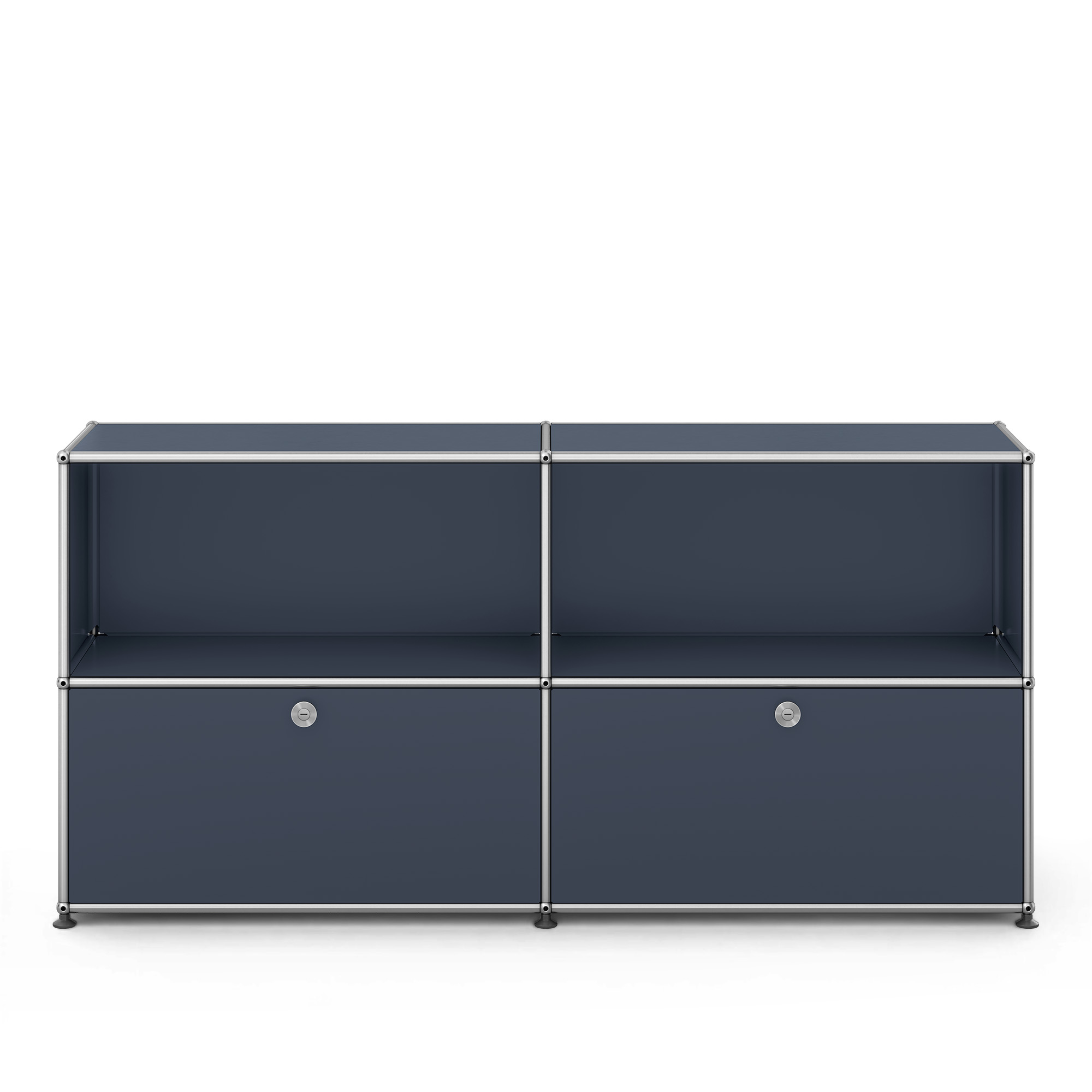 USM - USM Haller Sideboard C2 Anthracite - Sk&auml;nkar och sideboards - Fritz Haller & Paul Sch&auml;rer - Gr&aring; - Metall