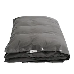 Percale Solid Dark Taupe Duvet Cover