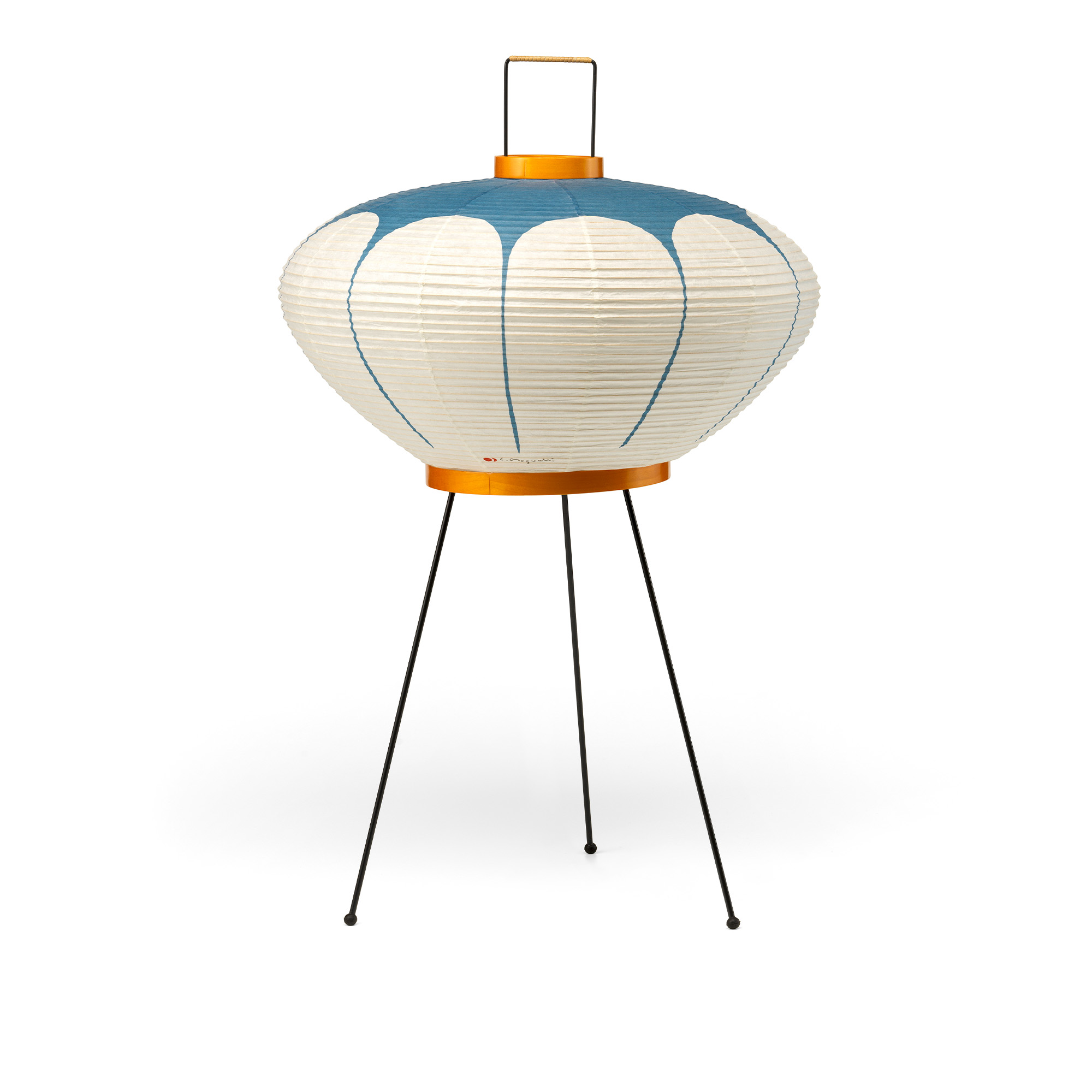 Vitra - Akari 9AD - Bordslampor - Isamu Noguchi - Träfärgad,Vit | Belysning - Bords- Och Skrivbordslampor - Bordslampor | Möbelexperten