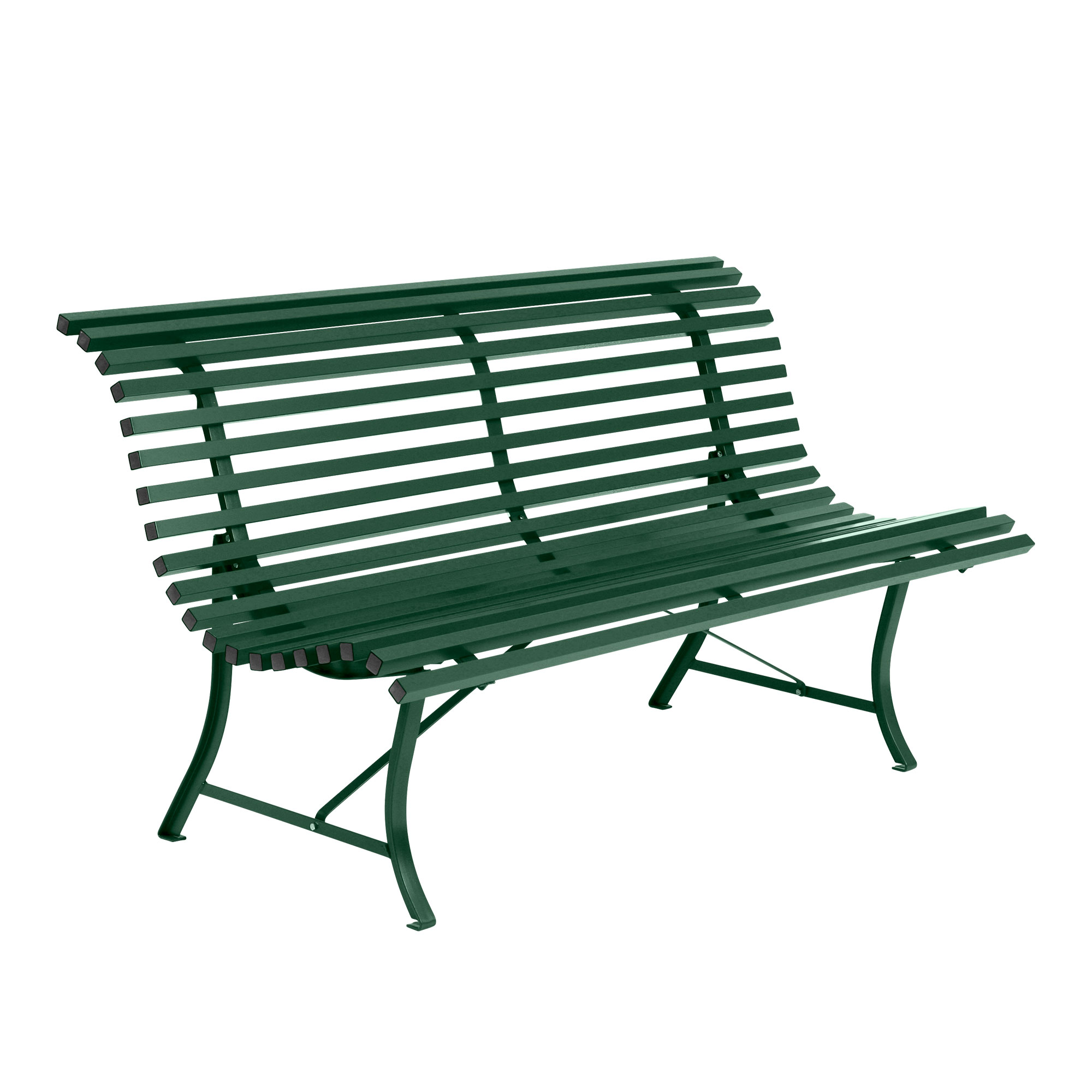 Fermob - Louisiane Bench 150 cm Cedar Green - Tr&auml;dg&aring;rdsb&auml;nkar
