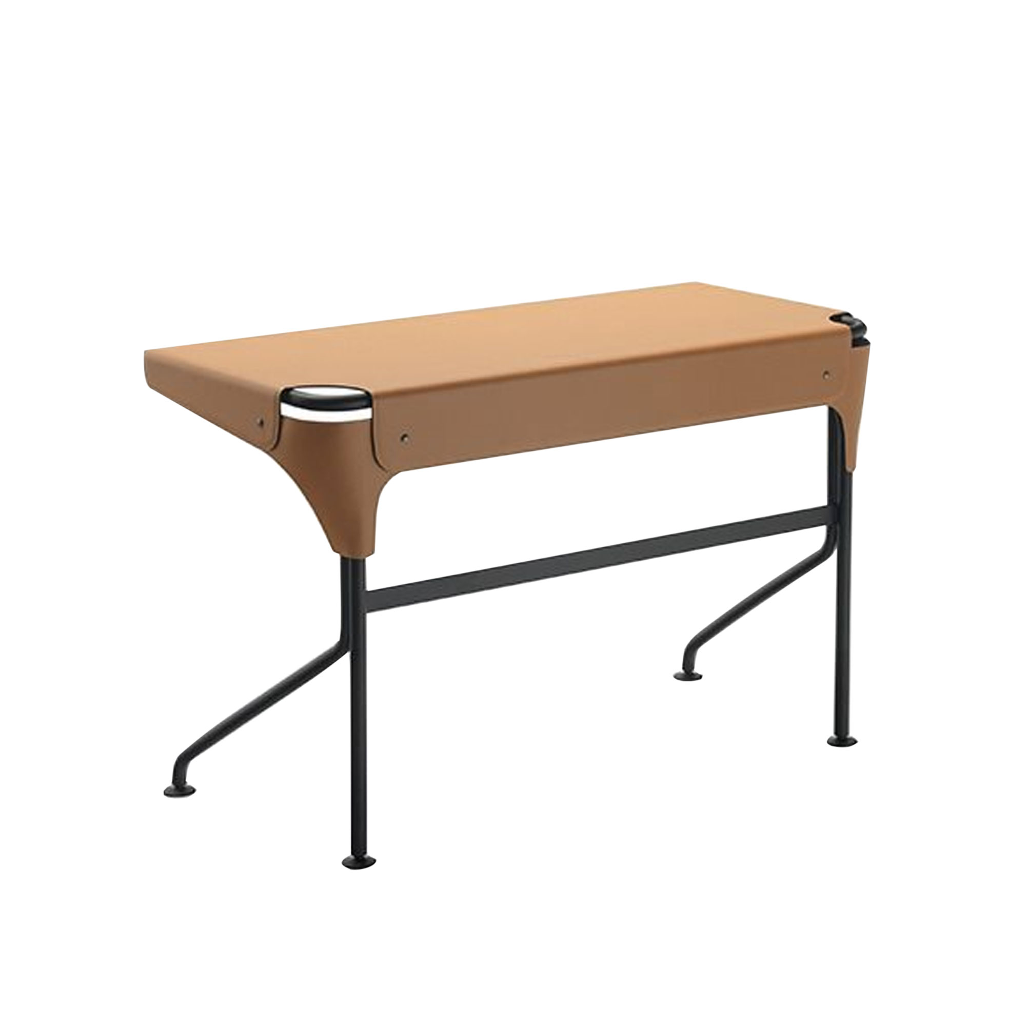 Zanotta - 2740 Tucano, Top  Storage Cowhide Pigmentato 90 0806 - Skrivbord - designer_monica_forster - Svart - Läder/Metall