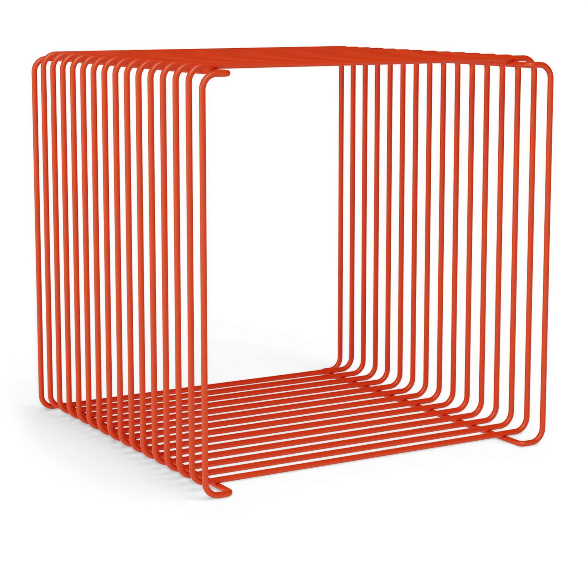 Montana - Panton Wire Single hylla 35 cm 145 rosehip - Hyllor & Hyllsystem - Verner Panton - Röd - Metall | Möbler - Förvaring Och Hyllor - Hyllor & Hyllsystem | Möbelexperten
