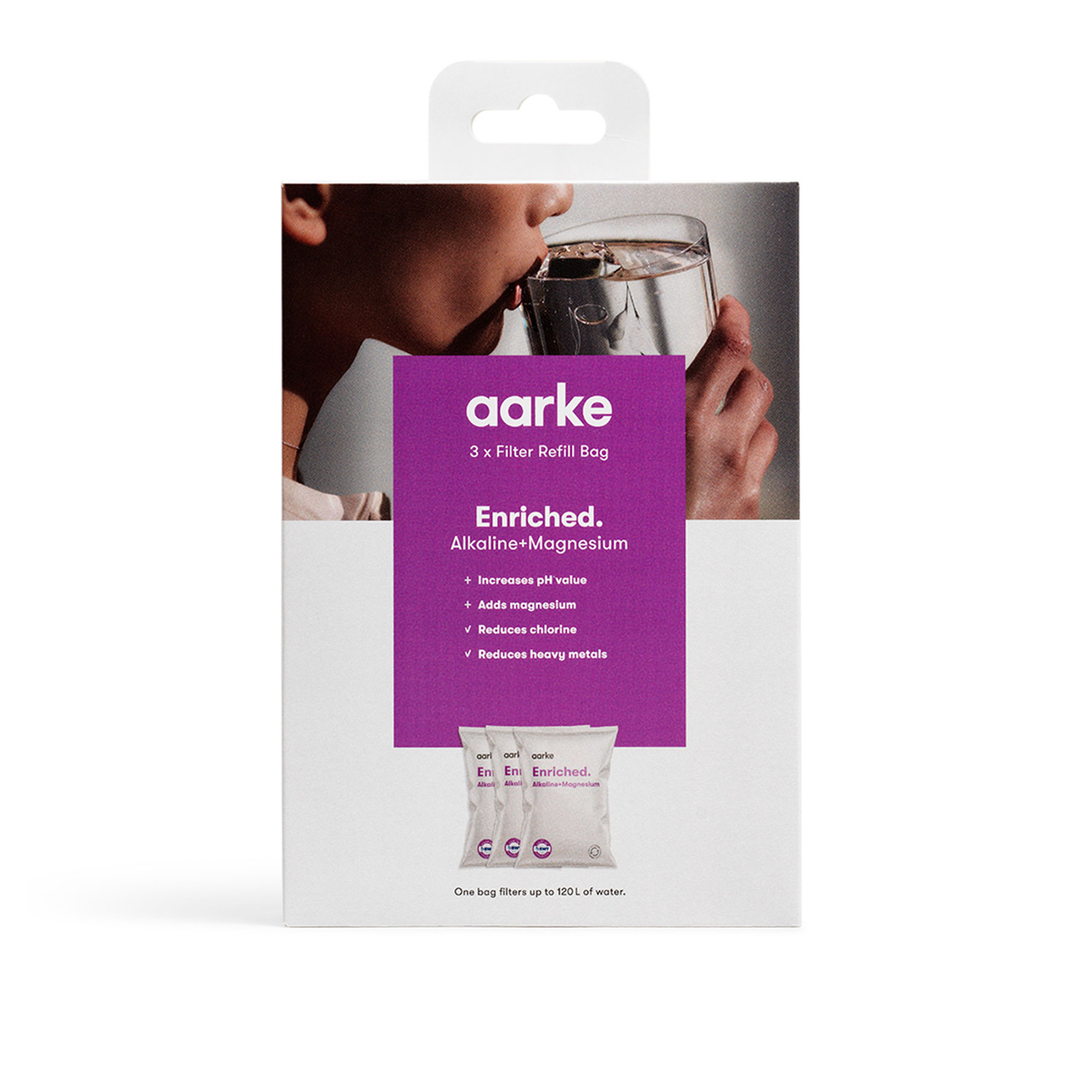 Aarke - Filter Refill, Enriched - Tillbehör till köksmaskiner - Vit | Kök - Köksmaskiner - Tillbehör Till Köksmaskiner | Möbelexperten