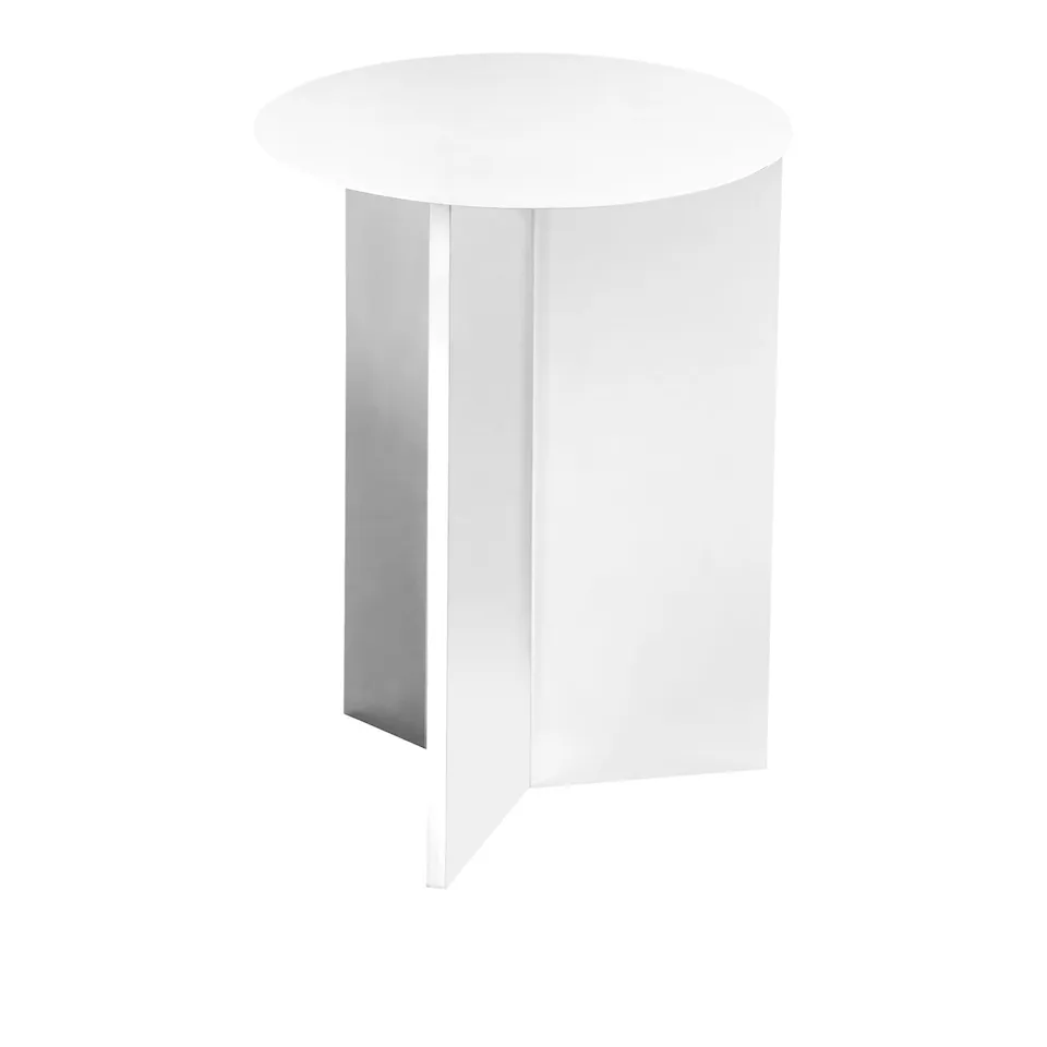 Slit soffbord Round High