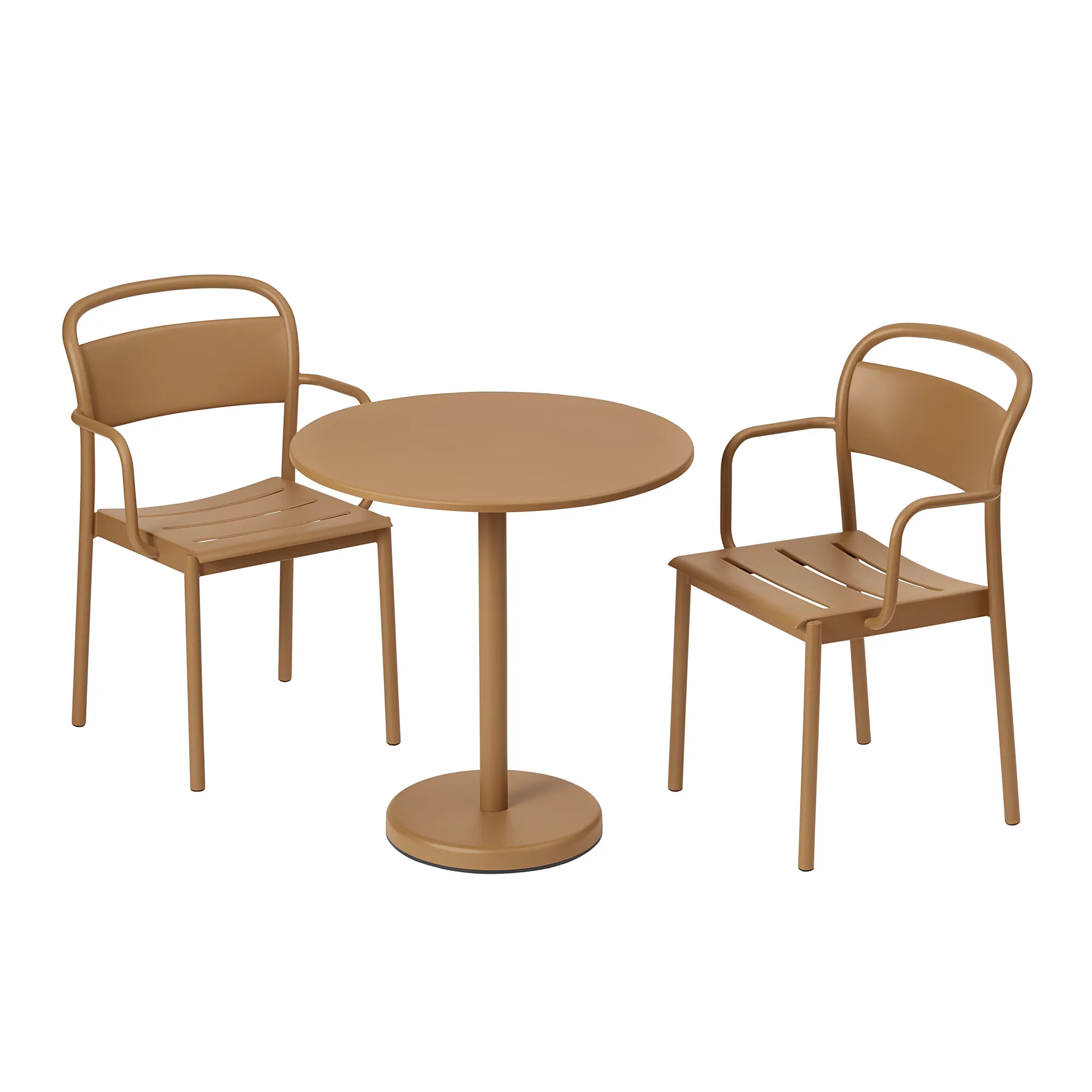 Linear Steel Armchair