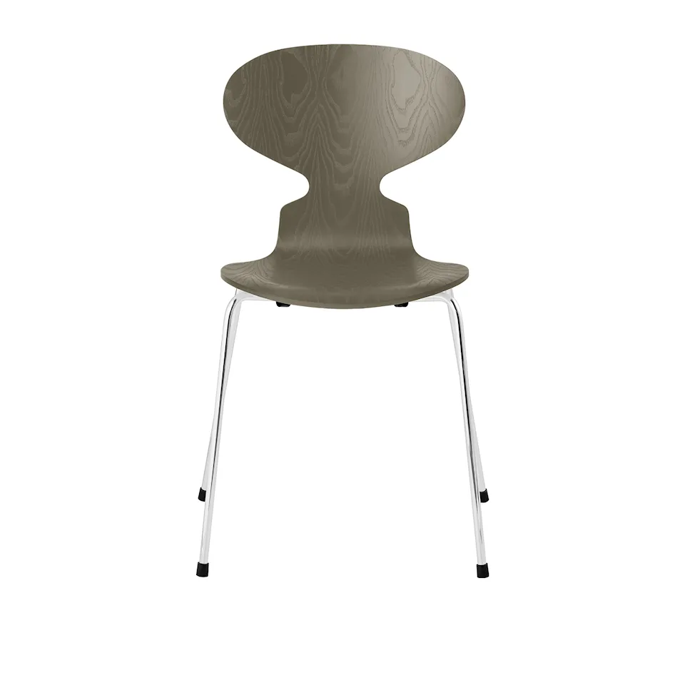 3101 Myran stol Coloured Ash Veneer Chrome