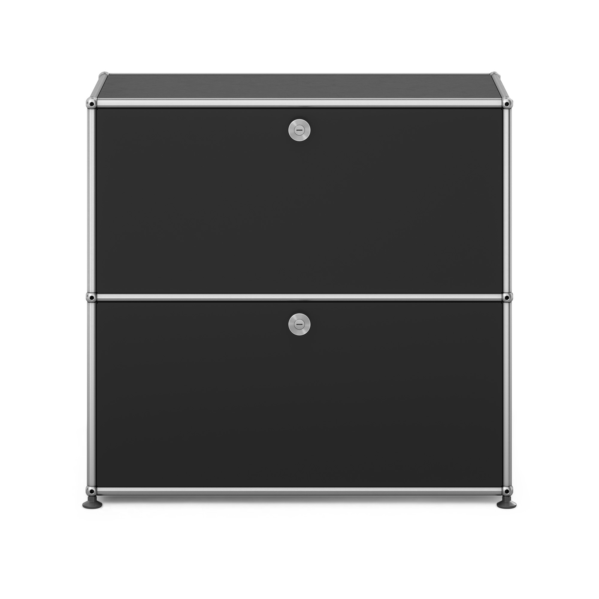 USM - USM Haller S2 30 Graphite Black - Sk&auml;nkar och sideboards - Fritz Haller & Paul Sch&auml;rer - Svart - Metall