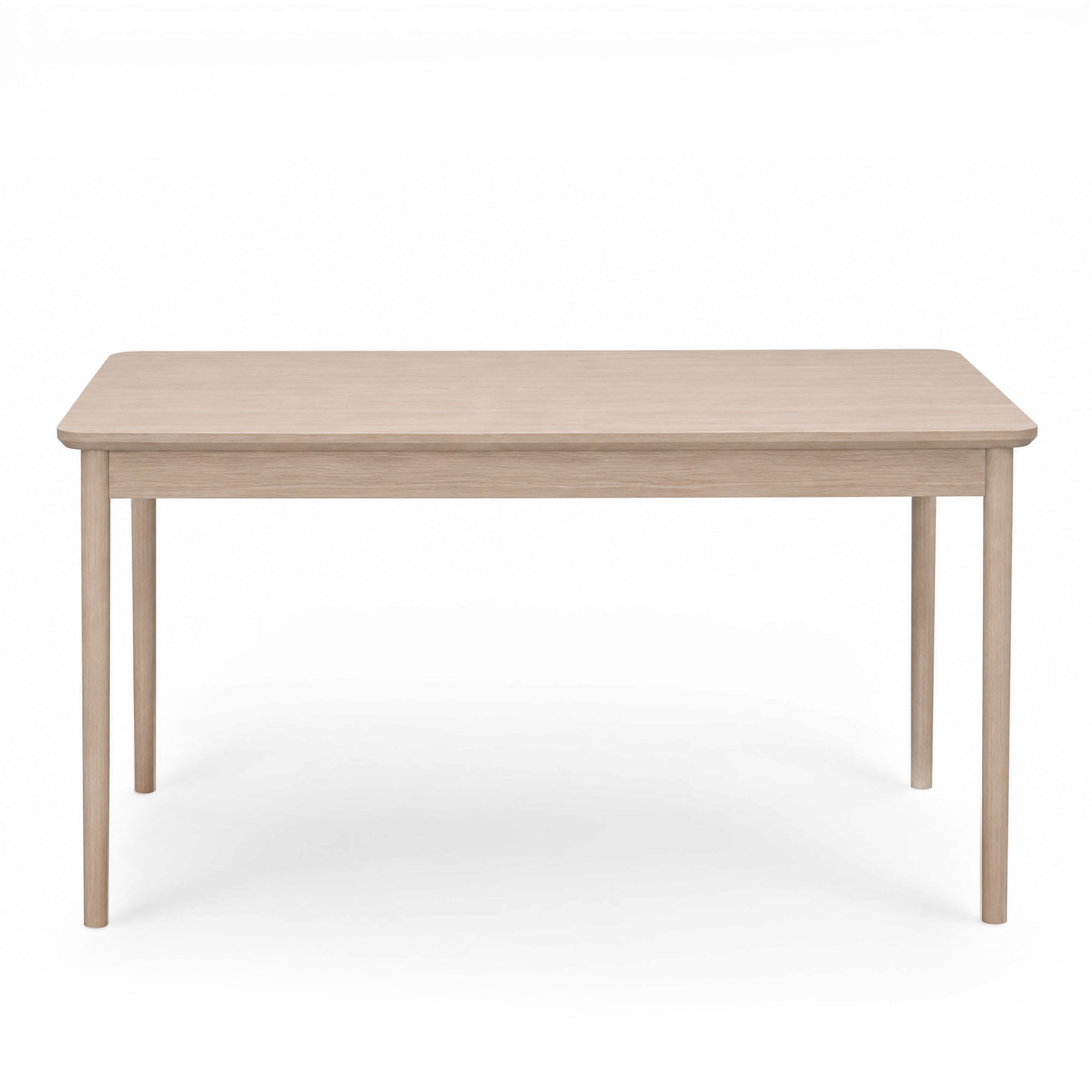 Wigells - Florida matbord 90x140 cm vitpigmenterad ek - Matbord - Beige - Tr&auml;