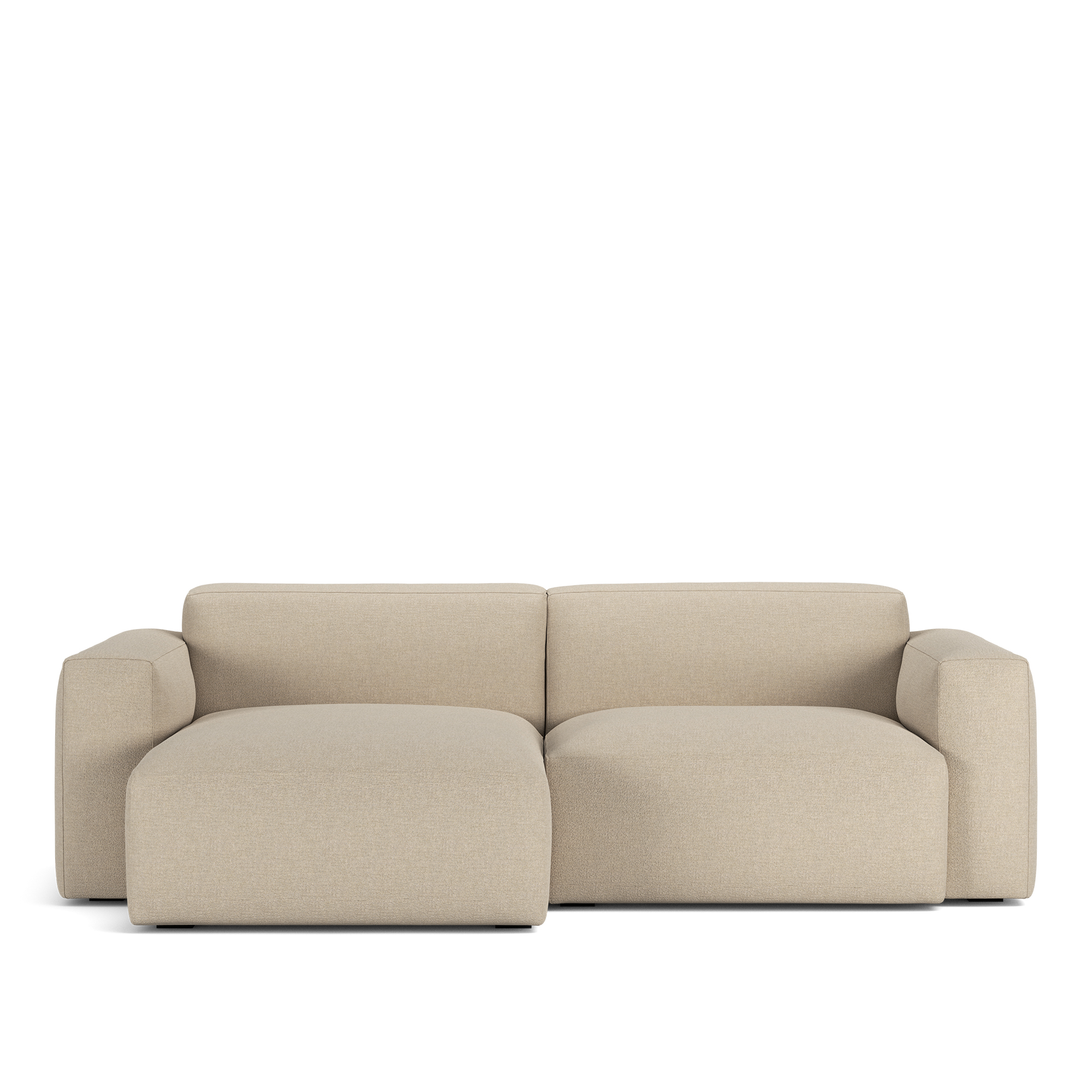 NOGA - Brick 2-Seater Chaise Lounge Left Lario 107 Removable Upholstery - Soffor