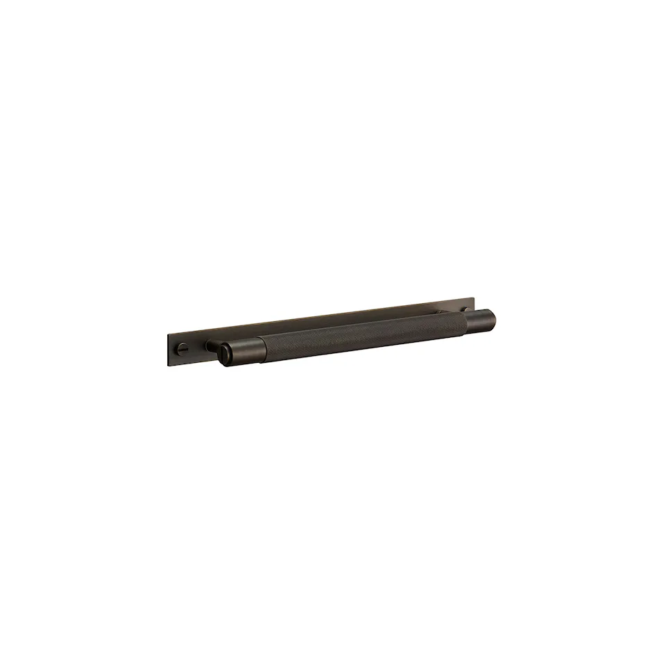 Pull Bar Plate Small - Black
